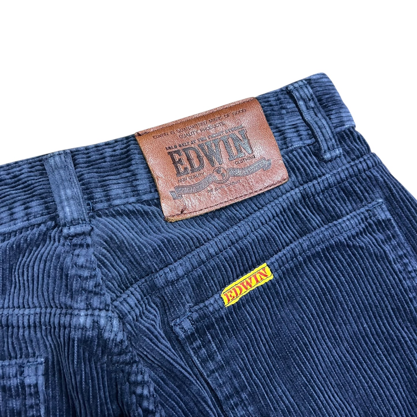 Edwin Japan Navy Corduroy Pants - 26"