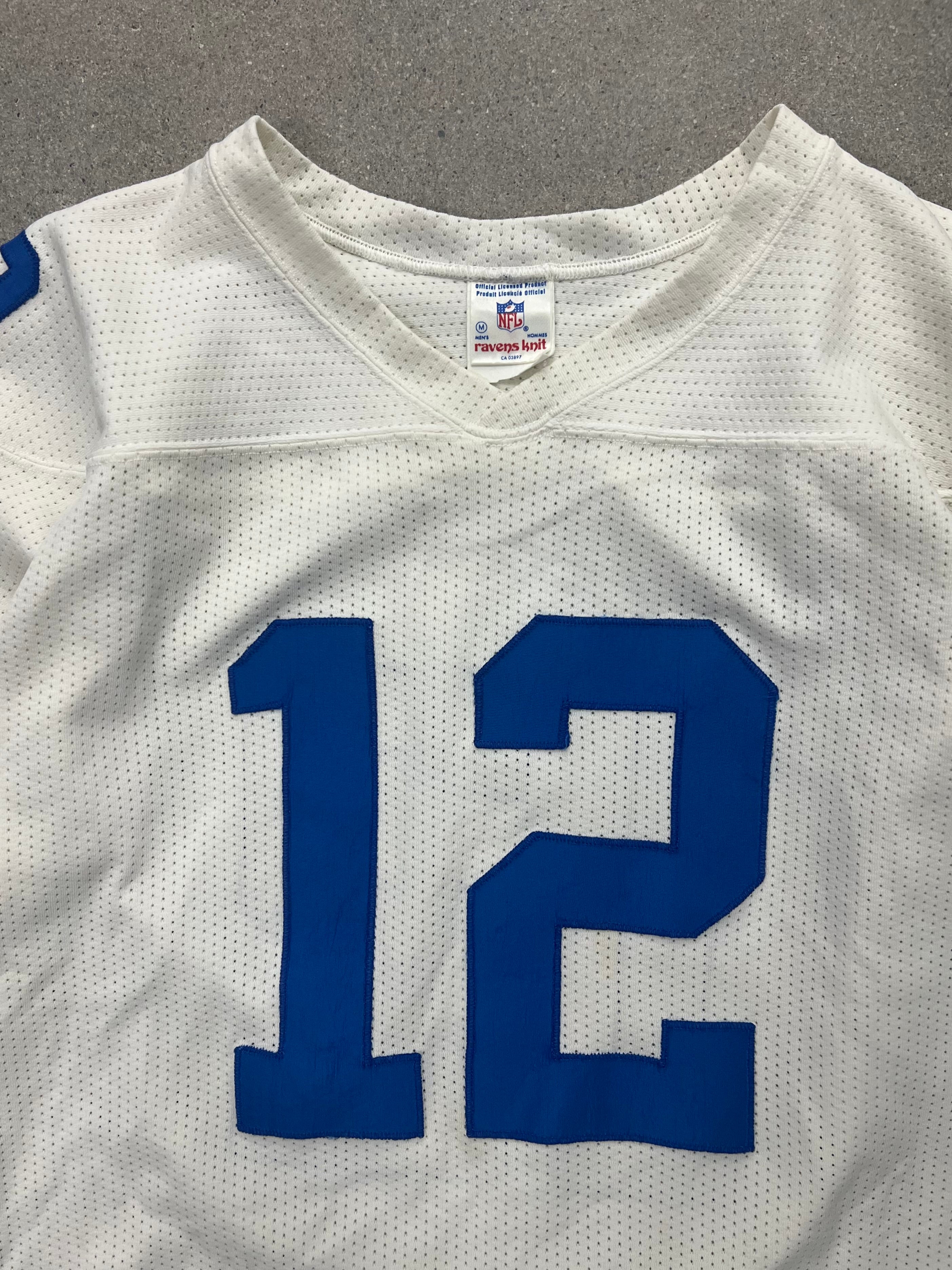 Ravens Knit Dallas Cowboys Roger Staubach NFL Football Jersey - L