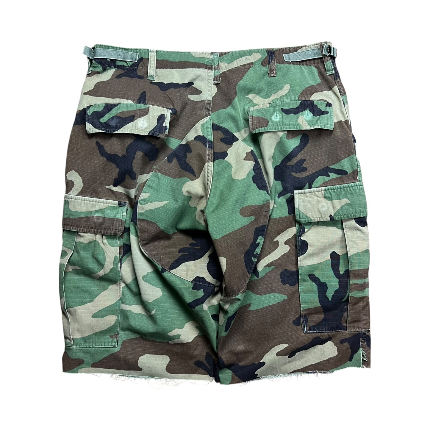 Woodland Camo ARMY Cargo Shorts - 34"