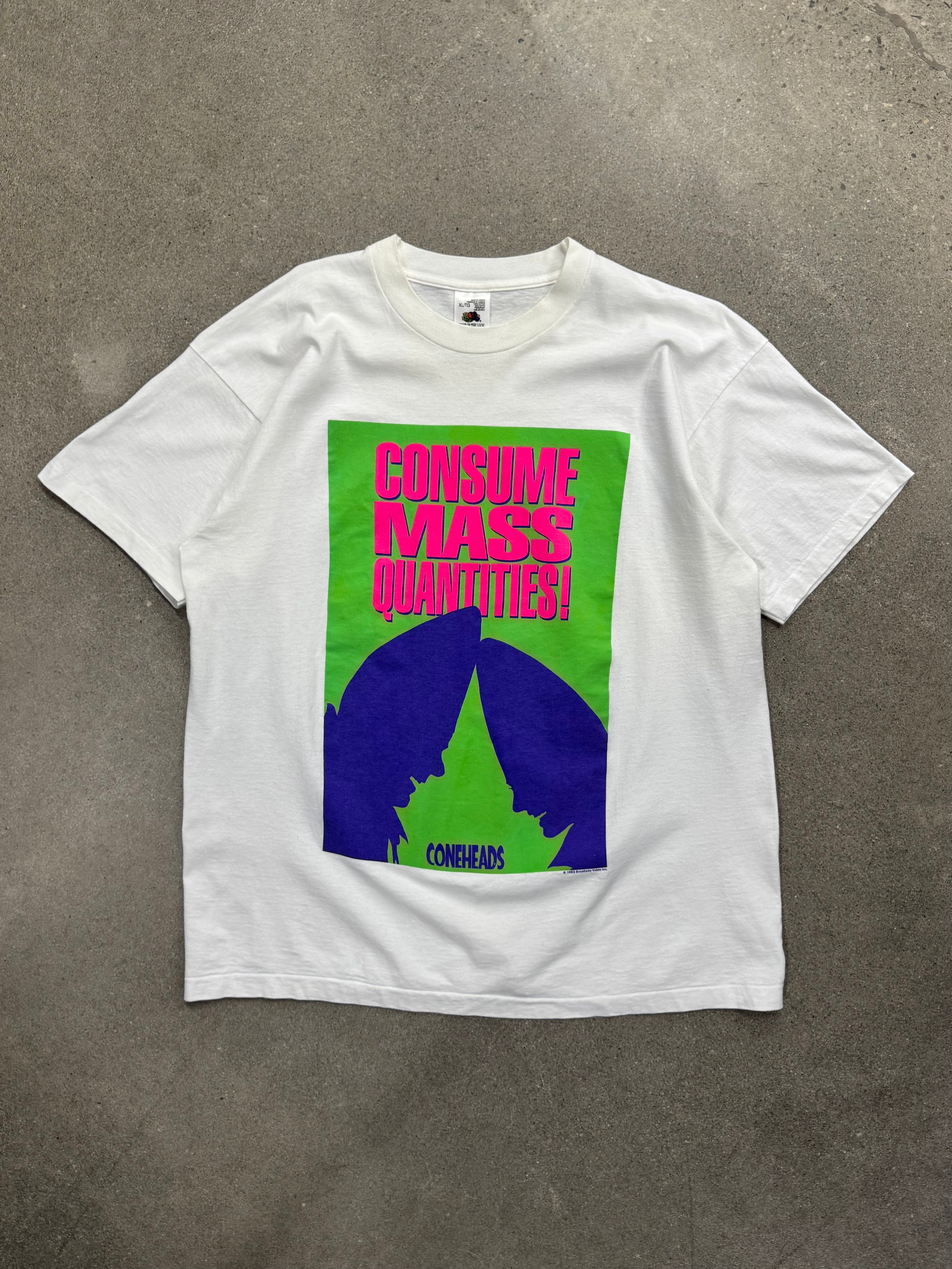 1993 Coneheads Movie Promo T-Shirt - XL