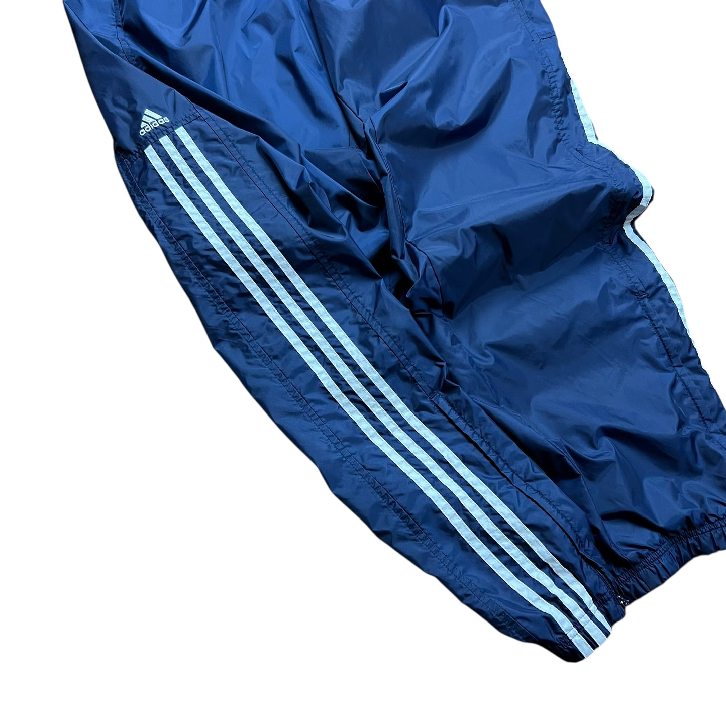 Adidas Navy Mesh Lined Track Pants - XL