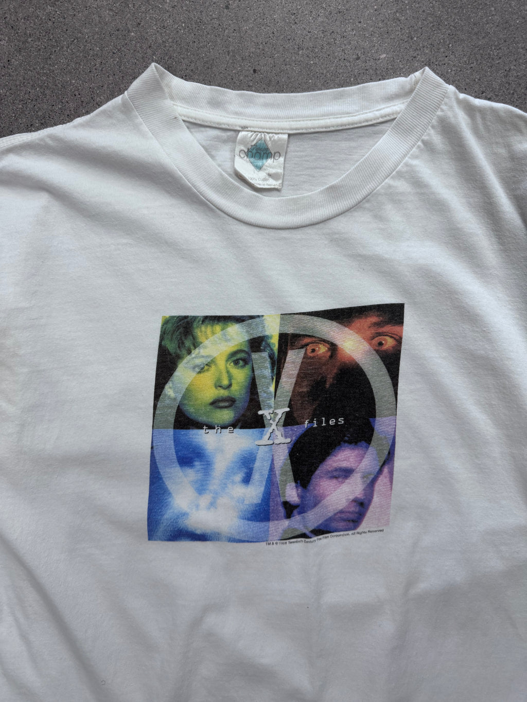 1996 X-Files TV Show T-Shirt - L