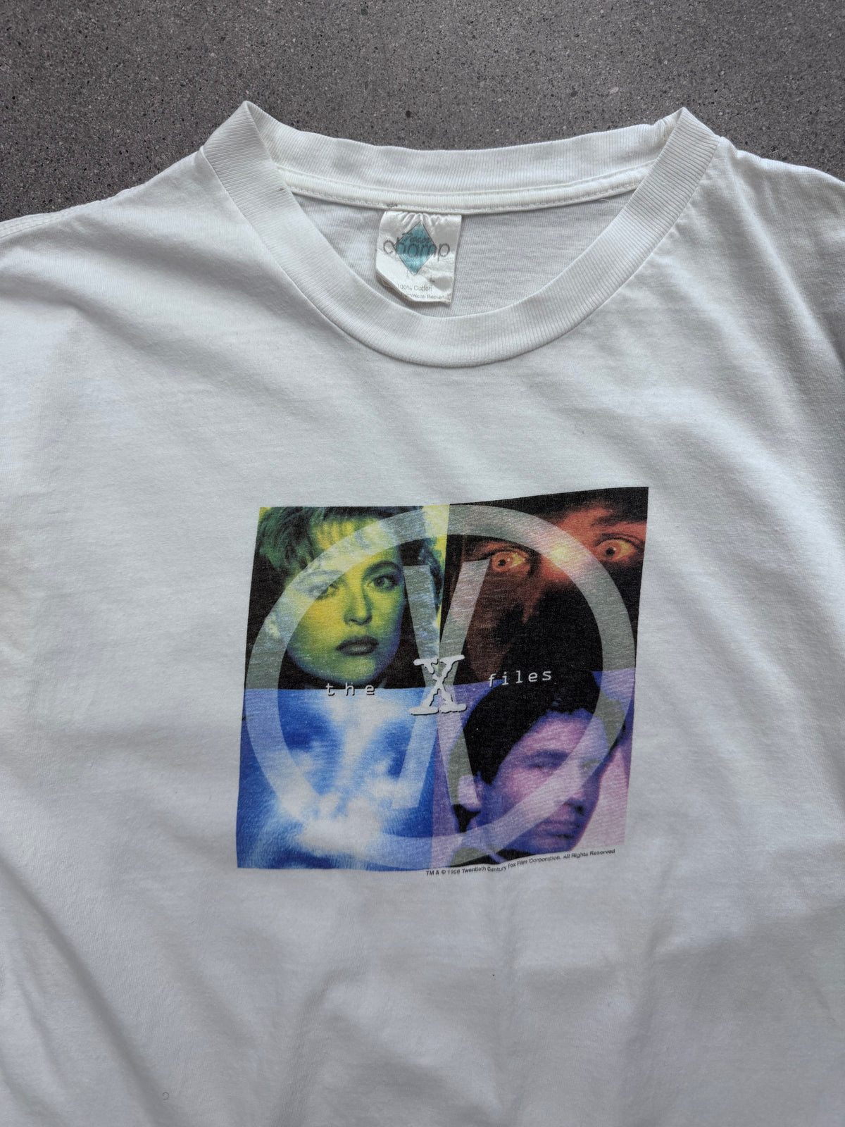 1996 X-Files TV Show T-Shirt - L