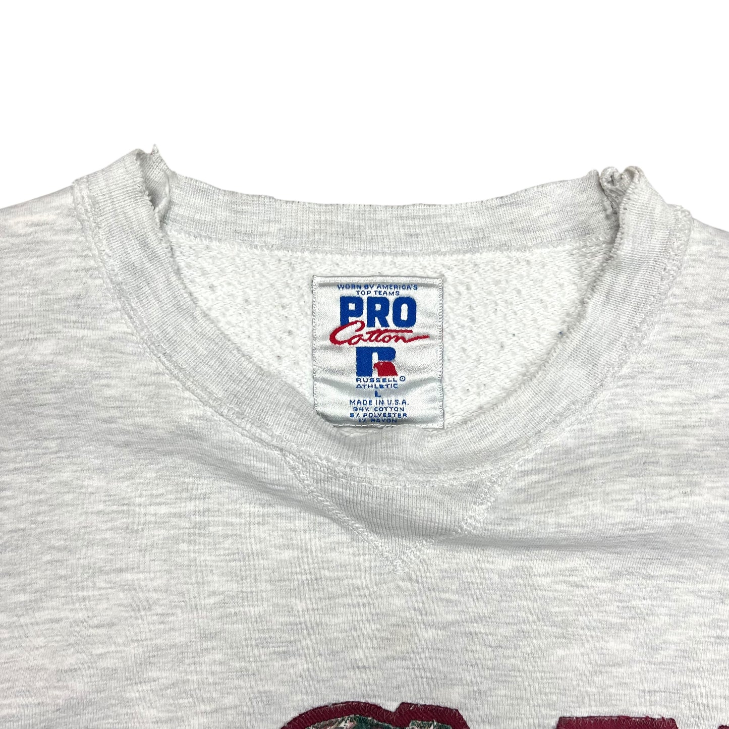 Russell BSU Heavyweight Collegiate Crewneck - L