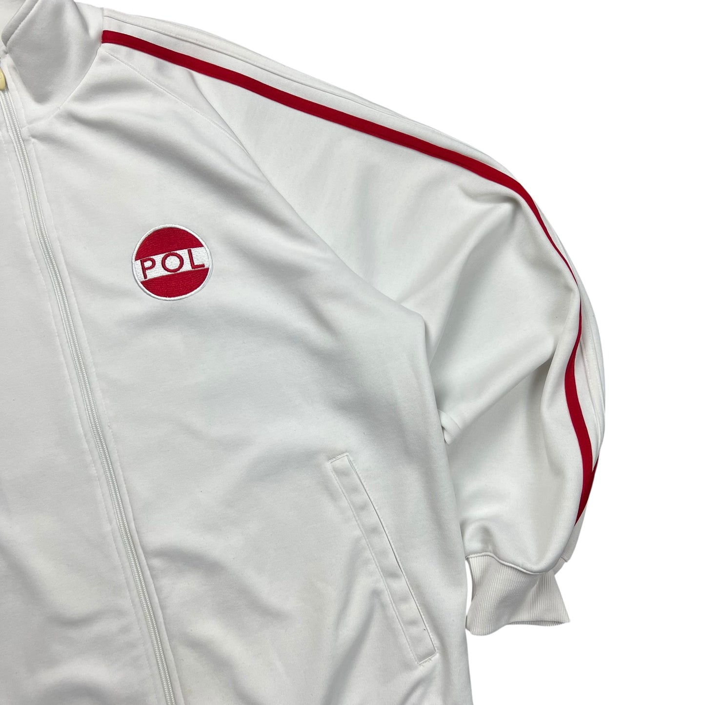 Adidas Poland White Track Jacket - L