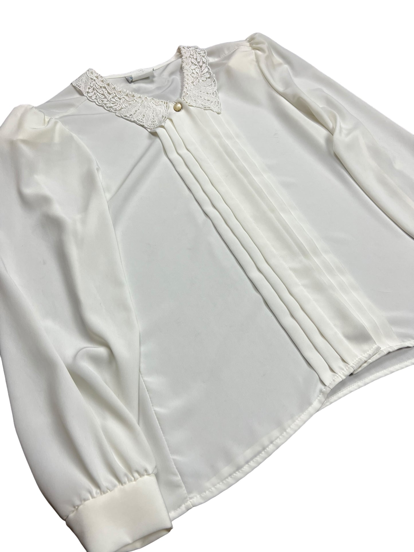 La Redoute White Laced Blouse - M