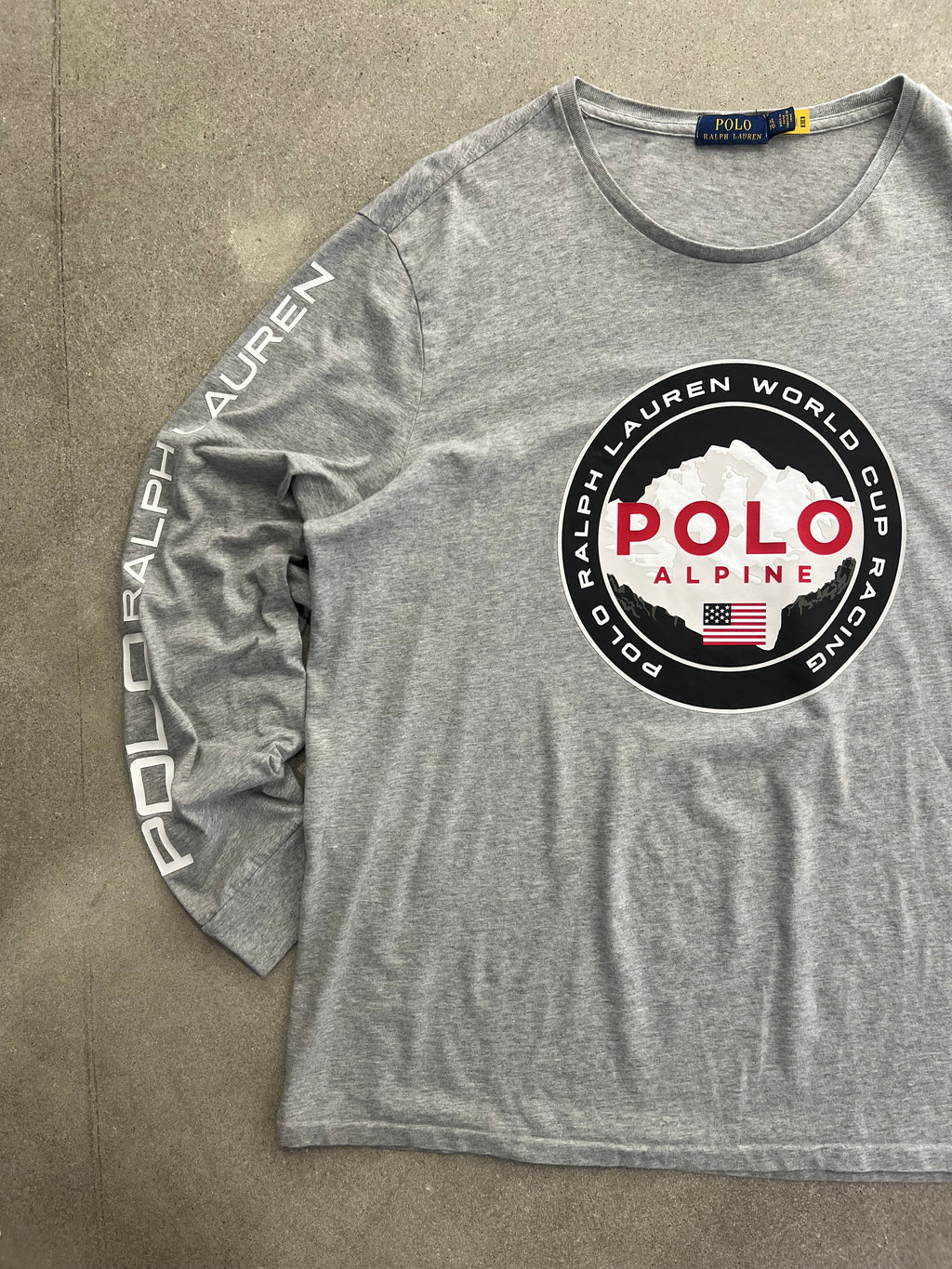 Polo Ralph Lauren Alpine World Cup Racing Long Sleeve Shirt - XL