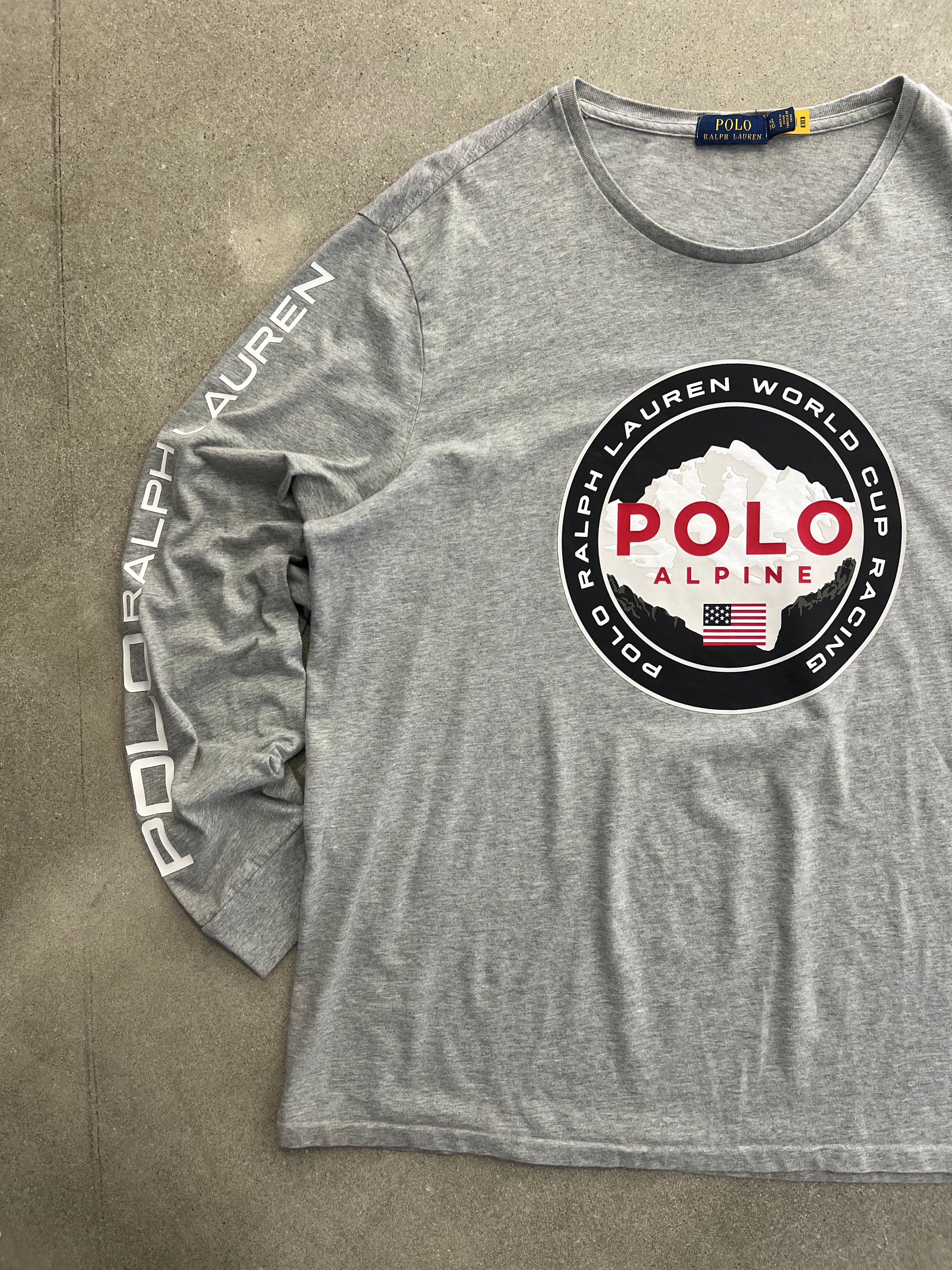 Polo Ralph Lauren Alpine World Cup Racing Long Sleeve Shirt - XL