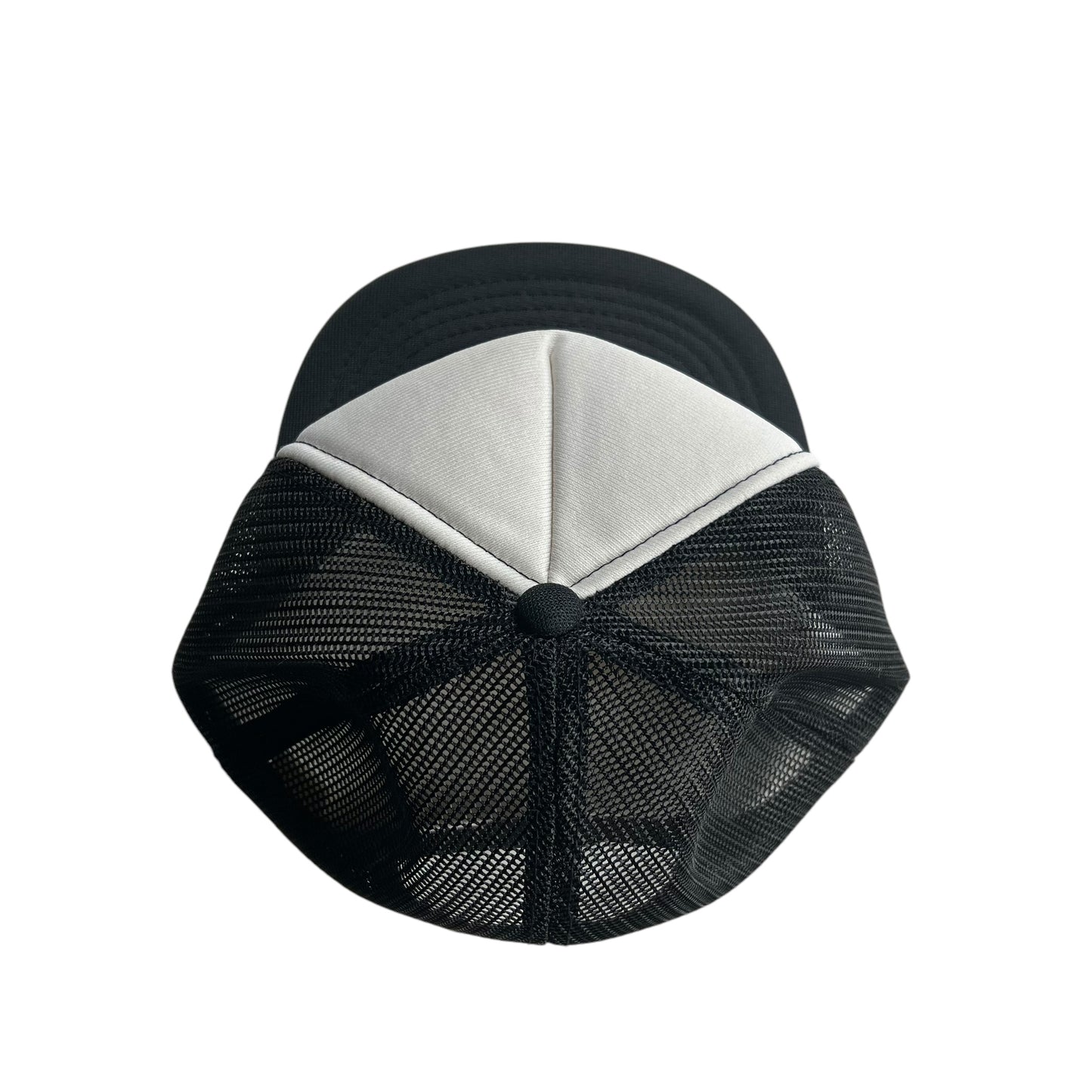 Black & White Vedder Laundromat Trucker Hat