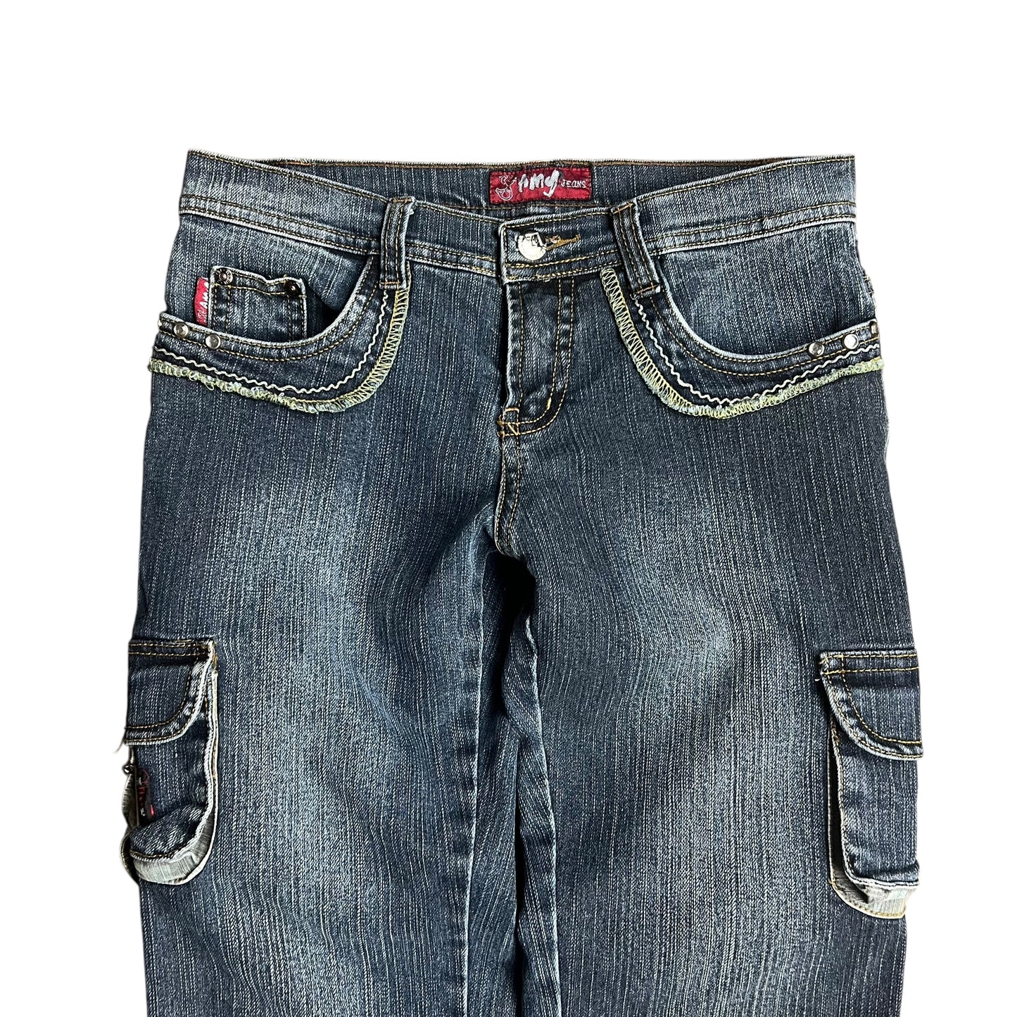 Amy Jeans Dark Wash Capris - 28”