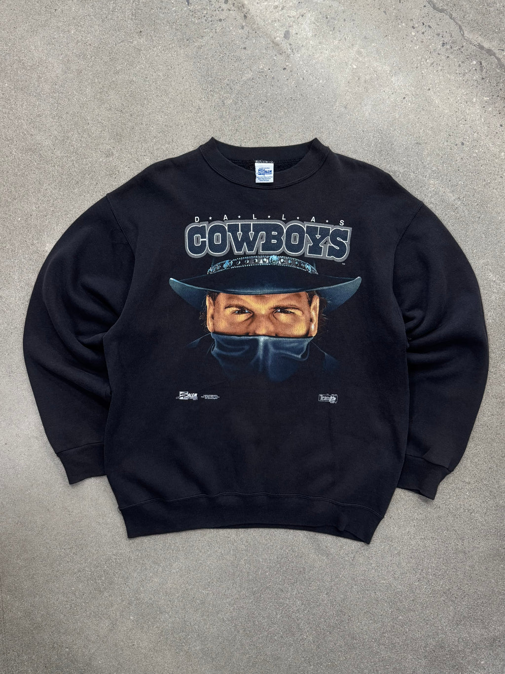1992 Salem Sportswear Dallas Cowboys NFL Crewneck Sweatshirt - L