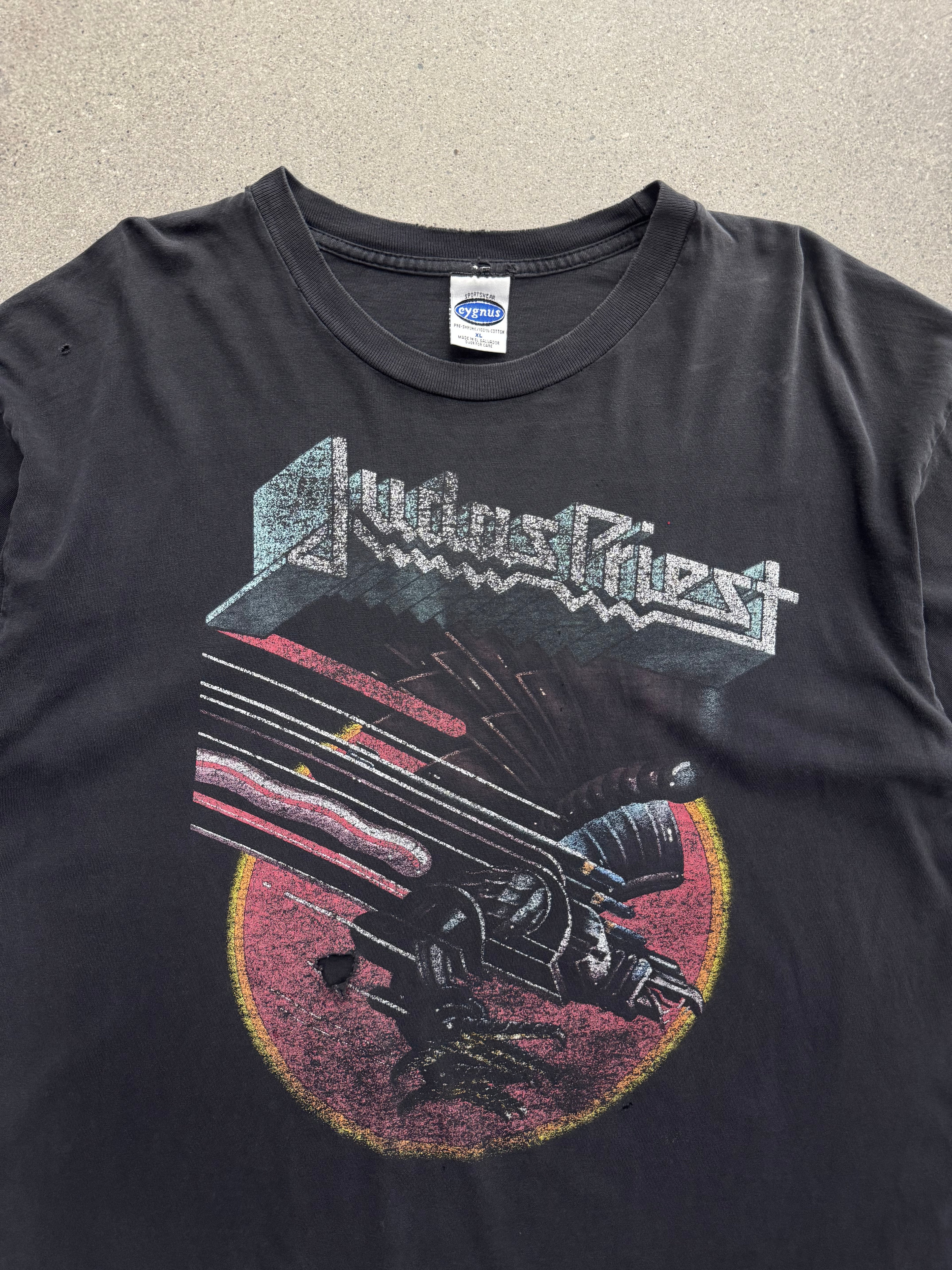 Faded Judas Priest Screaming For Vengeance T-Shirt - XL