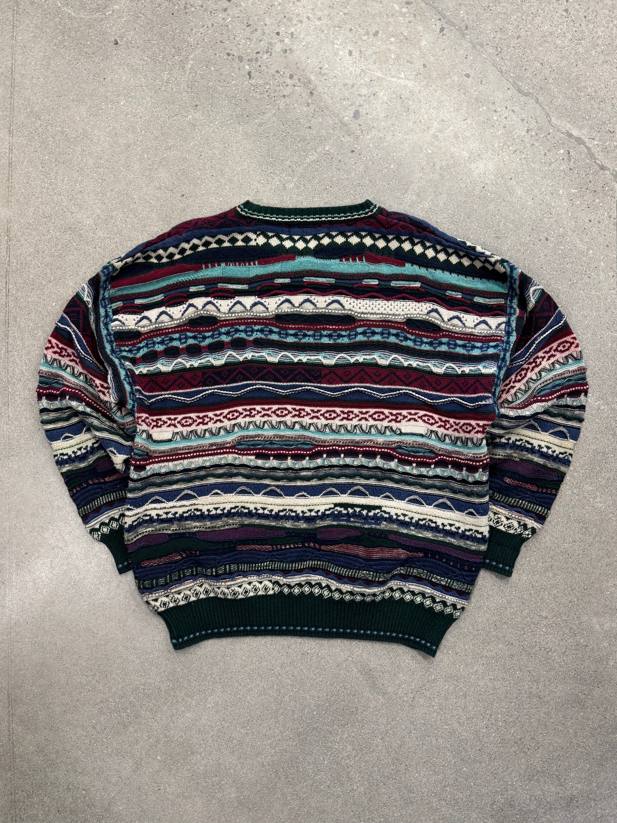 Florence Tricot 3D Cable Knit Sweater - XL