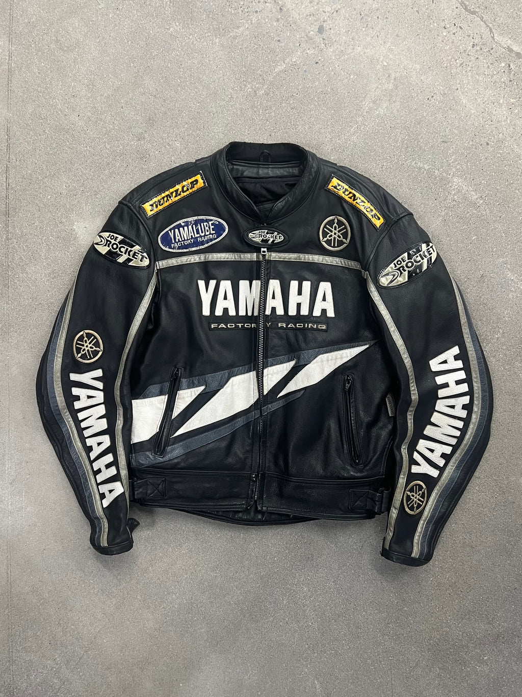 Yamaha Leather Motorcycle Jacket - L