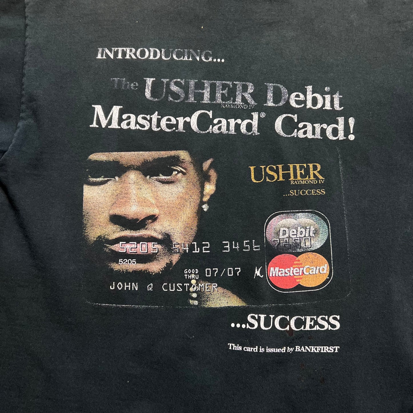 2004 Usher MasterCard T-shirt - M
