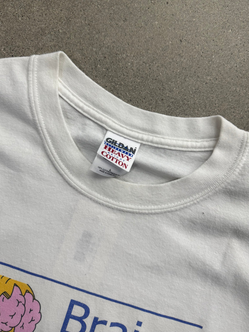 T-shirt Homer Simpson Brain Gain Health Research - L