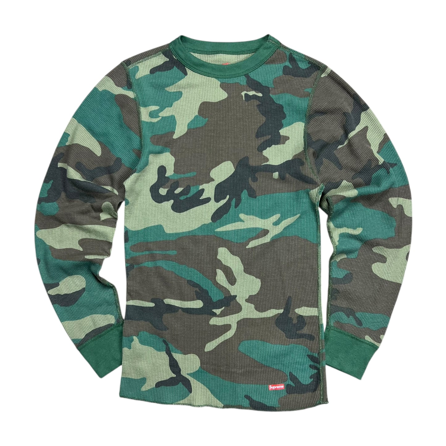 Supreme Woodland Camo Hanes Thermal/Undershirt - S