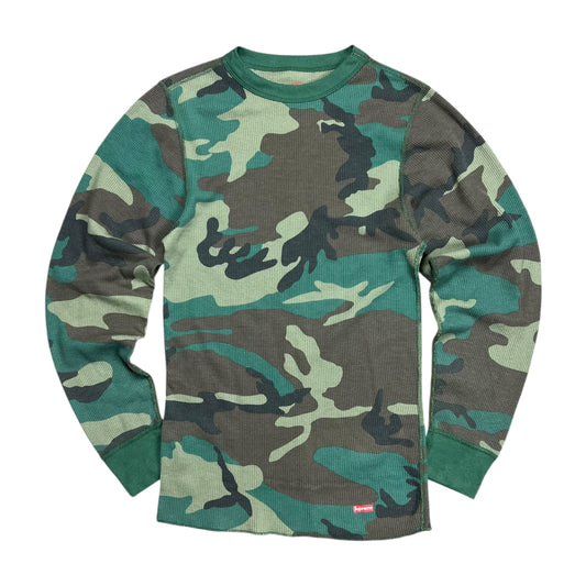 Supreme Woodland Camo Hanes Thermal/Undershirt - S