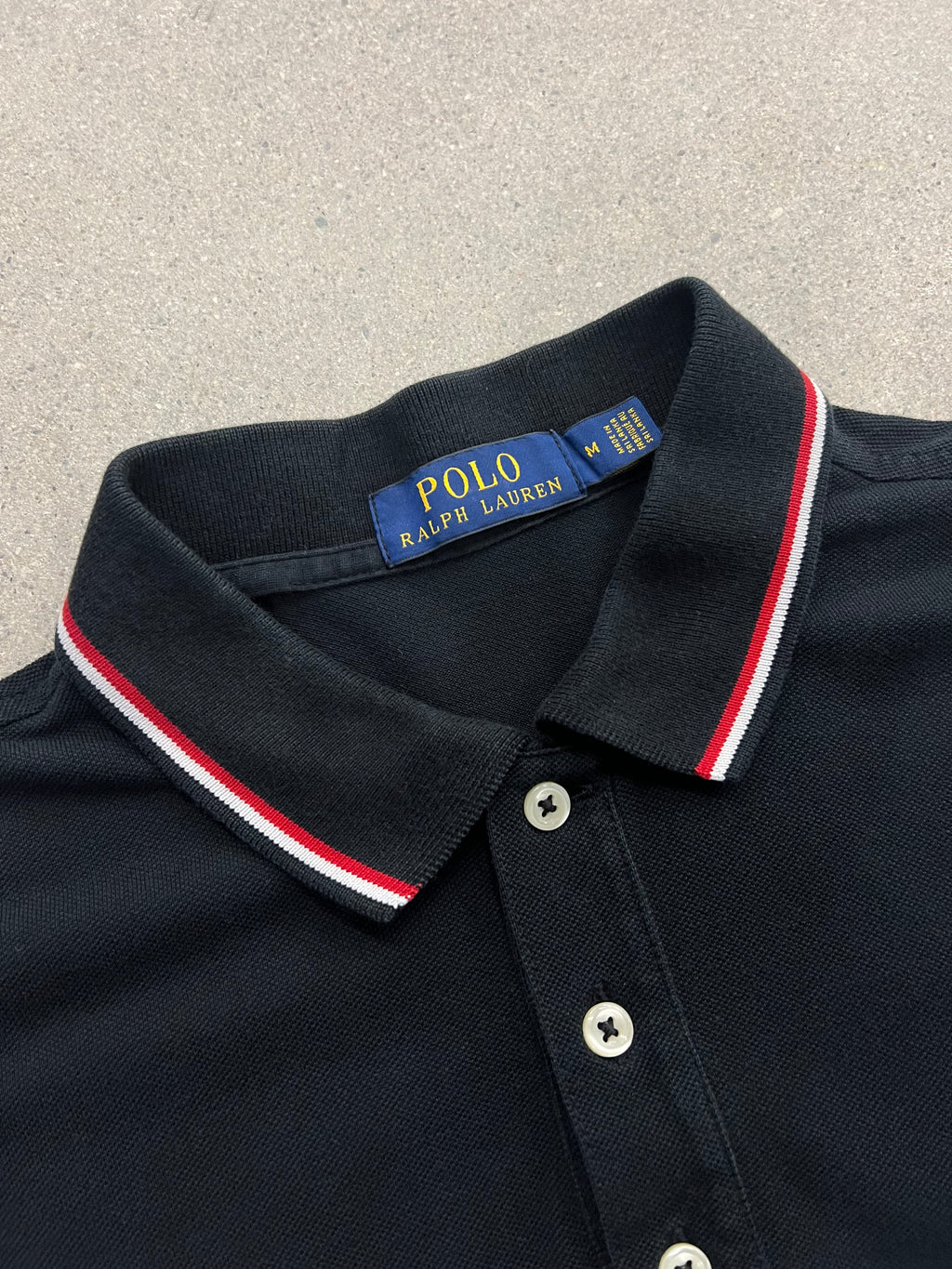 Polo Ralph Lauren Classic Big Pony Long Sleeve Polo Shirt - L
