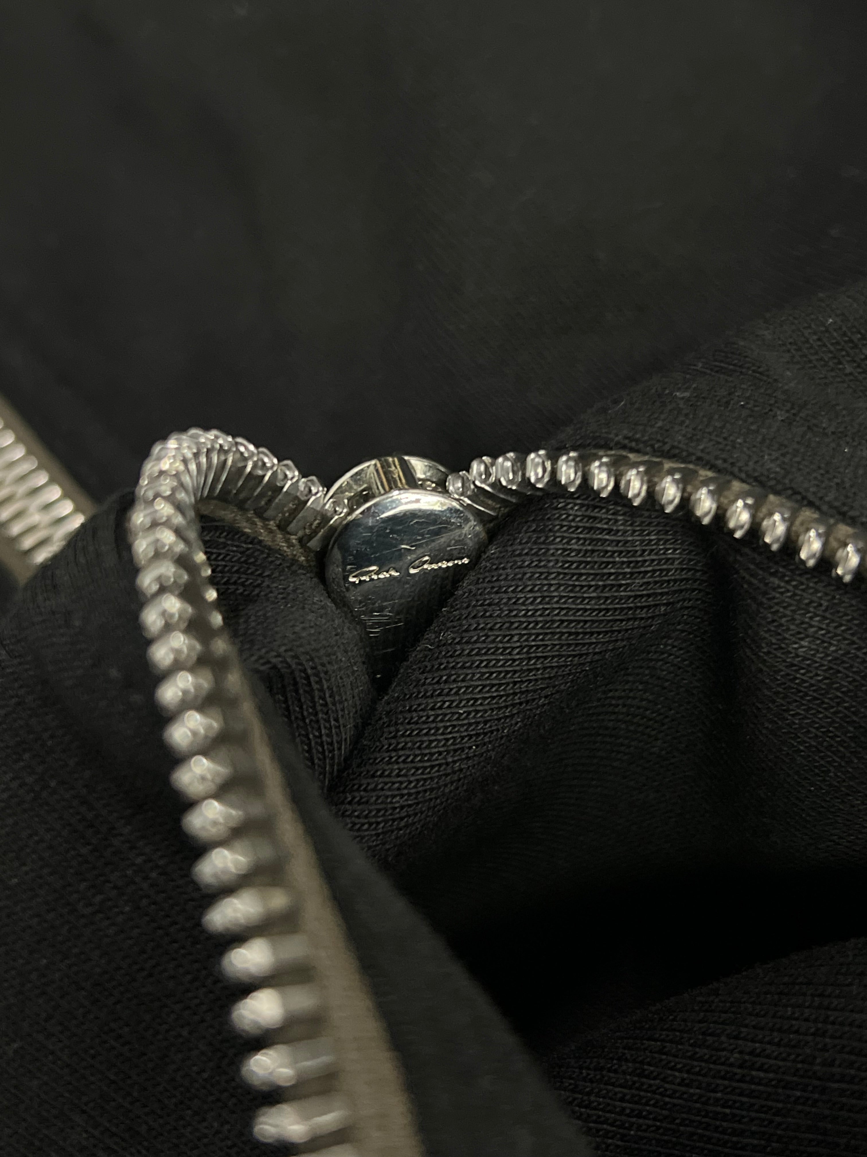 Rick Owens FW22 Bauhaus Asymmetrical Zip Jacket - L