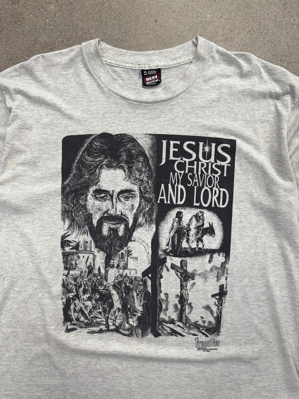 1995 Jesus Christ My Saviour & Lord T-Shirt - XL