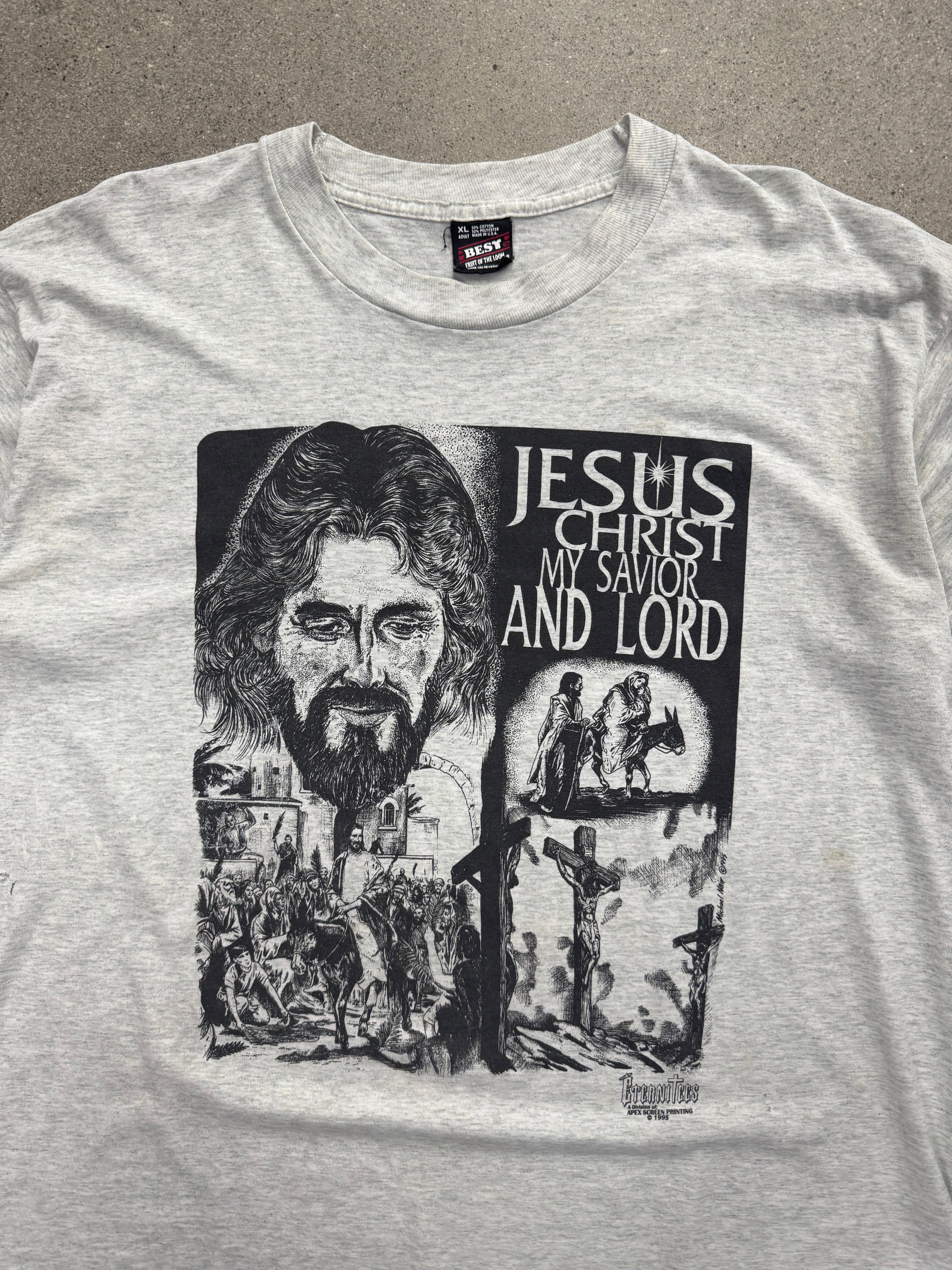 1995 Jesus Christ My Saviour & Lord T-Shirt - XL