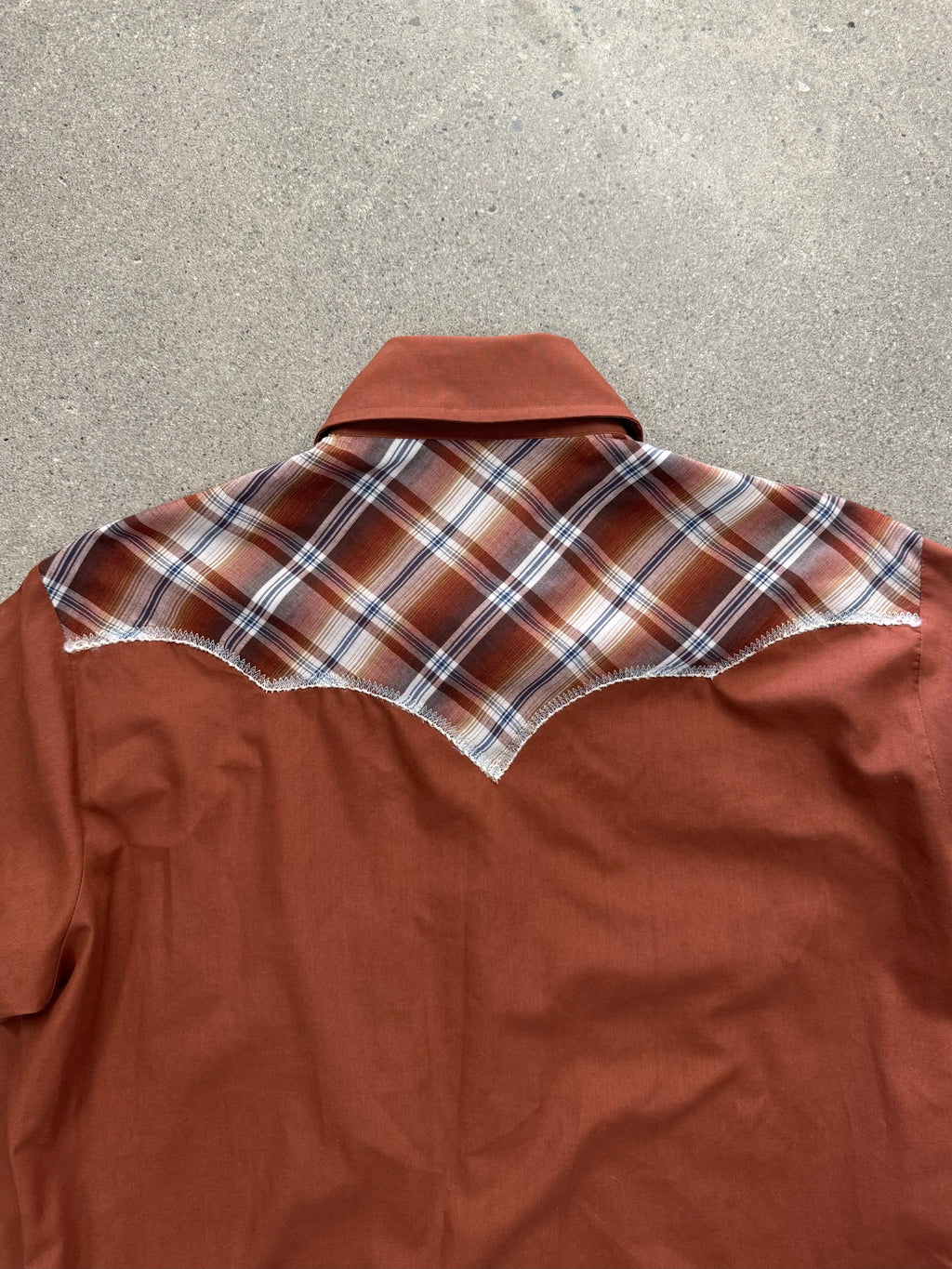 Champion Western Pearl Snap Button-Up Cowboy Shirt - L