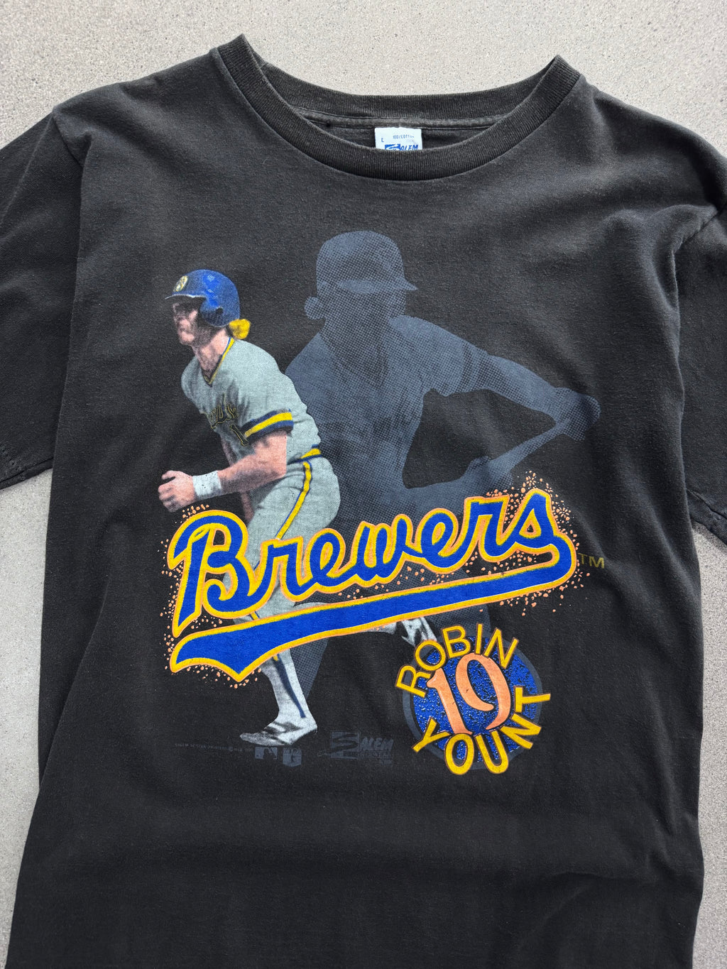 1990 Salem Sportswear Robin Yount Milwaukee Brewers MLB T-Shirt - L