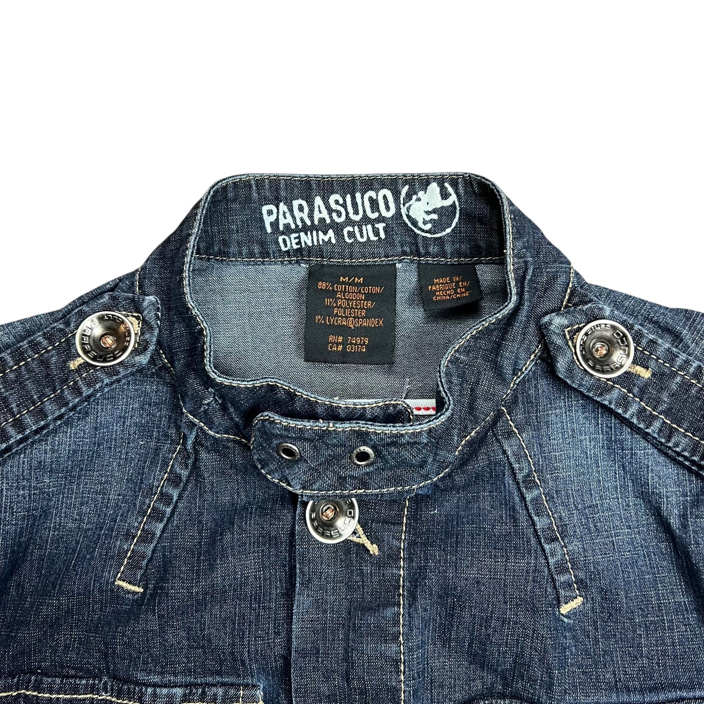 Parasuco ￼Cult Military Denim Jacket - M
