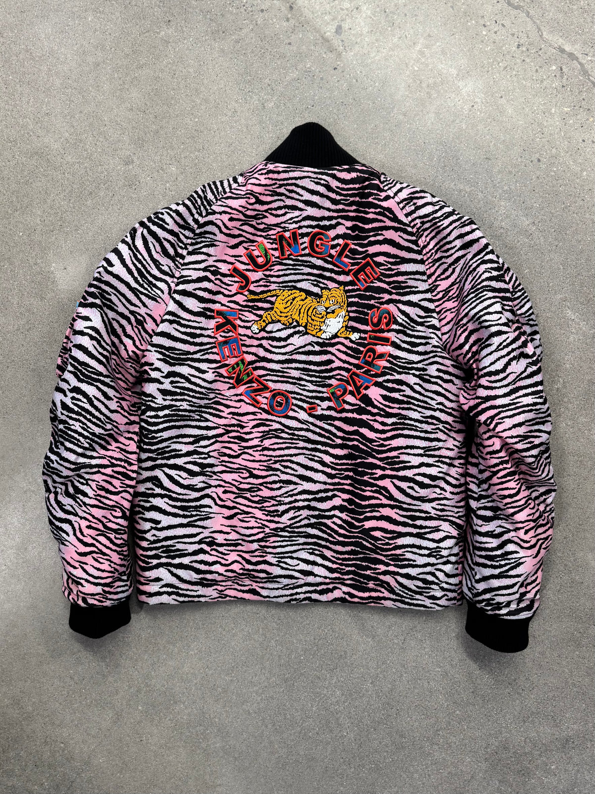 Kenzo x H&M Reversible Zebra Print Bomber Jacket - S