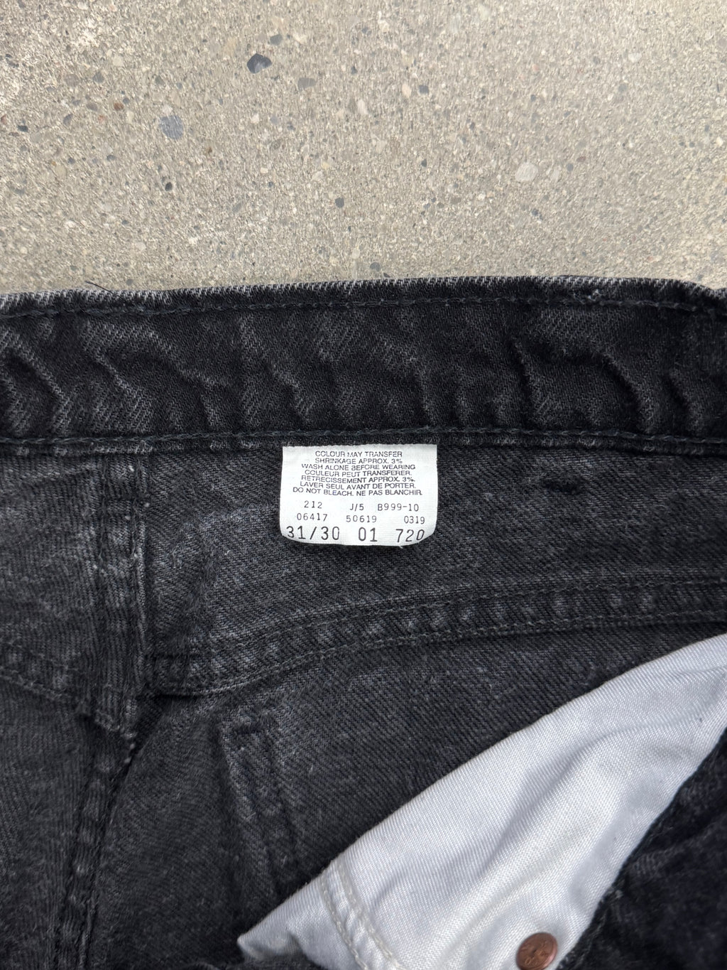 Levi’s 619 Orange Tab Jeans - 30”