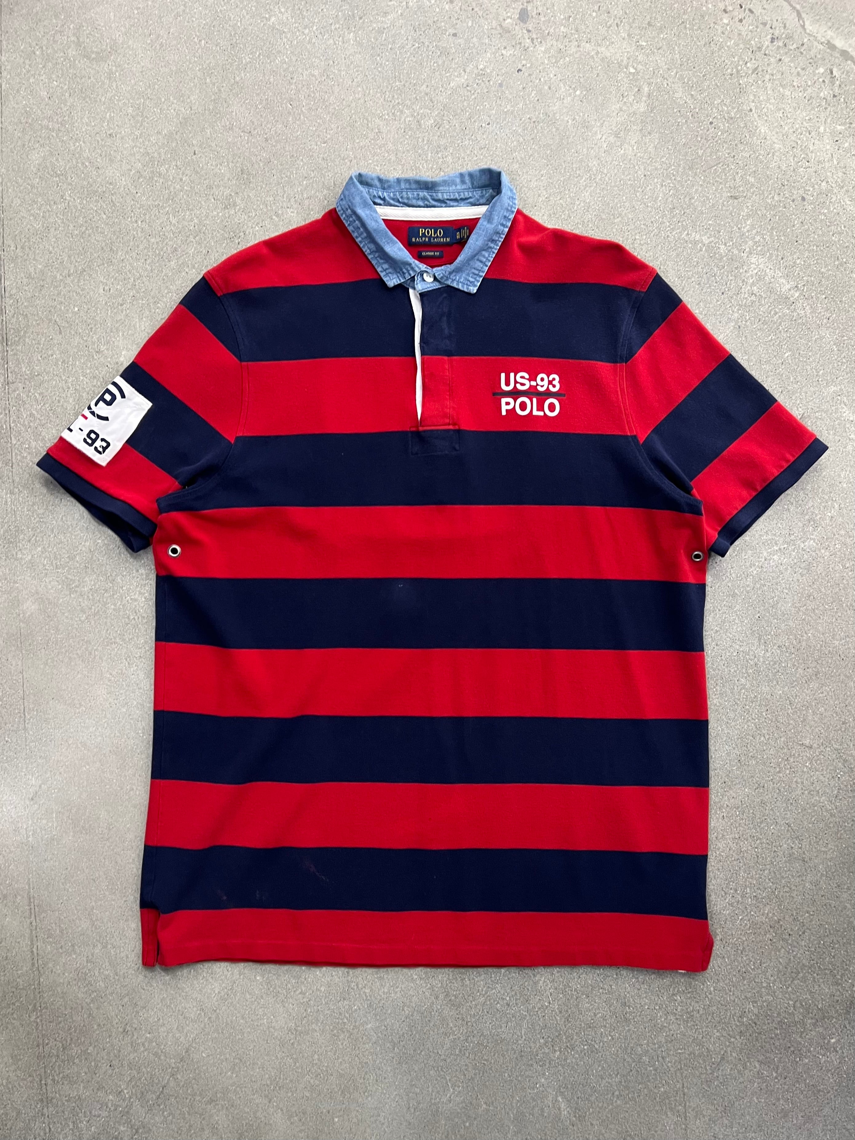Polo Ralph Lauren CP US-93 Rugby Polo Shirt - L