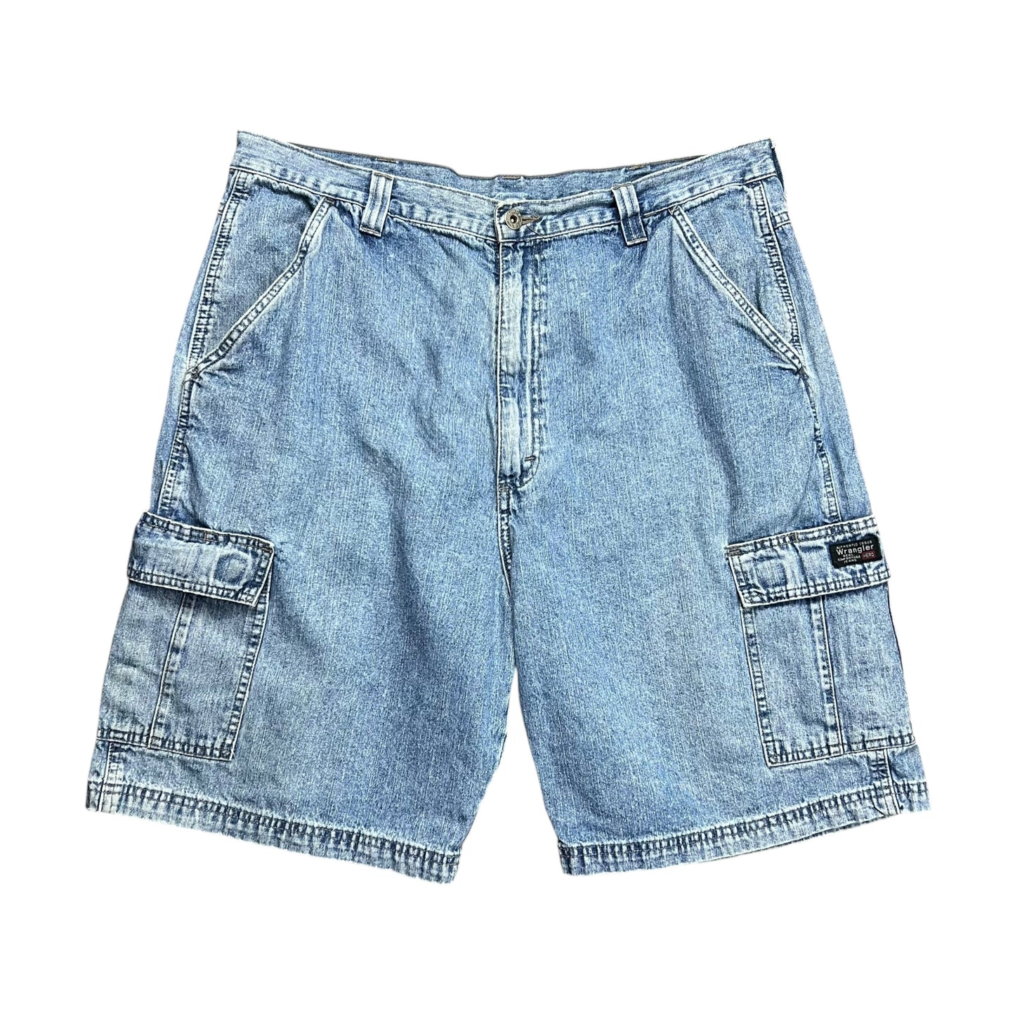 Wrangler Cargo Baggy Jean Shorts - 36"
