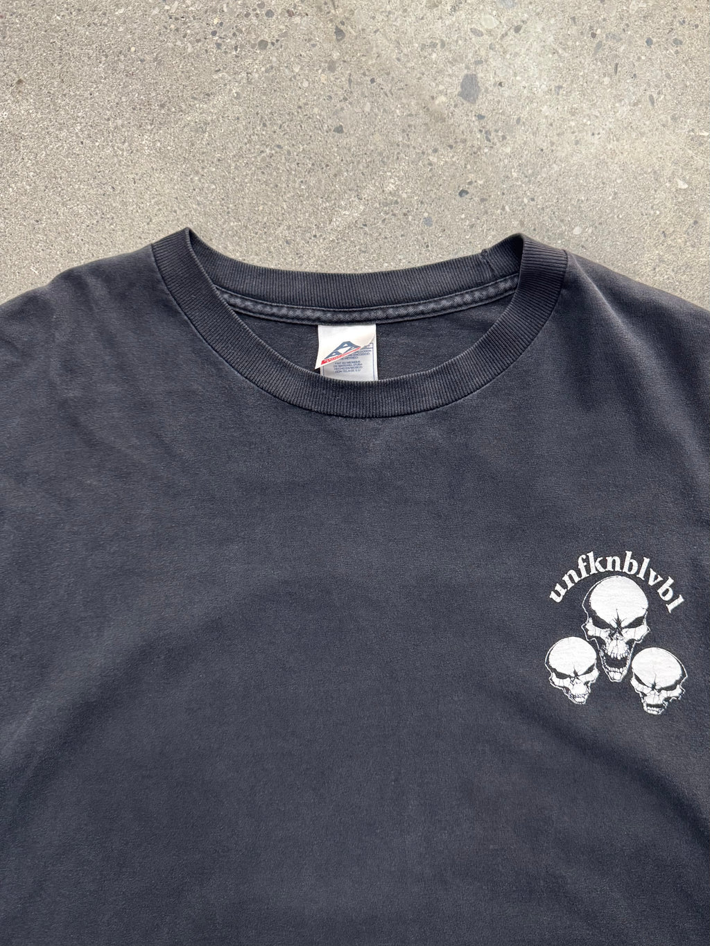 Unfknblvbl Motorcycle Skull Long Sleeve Shirt - XXXL