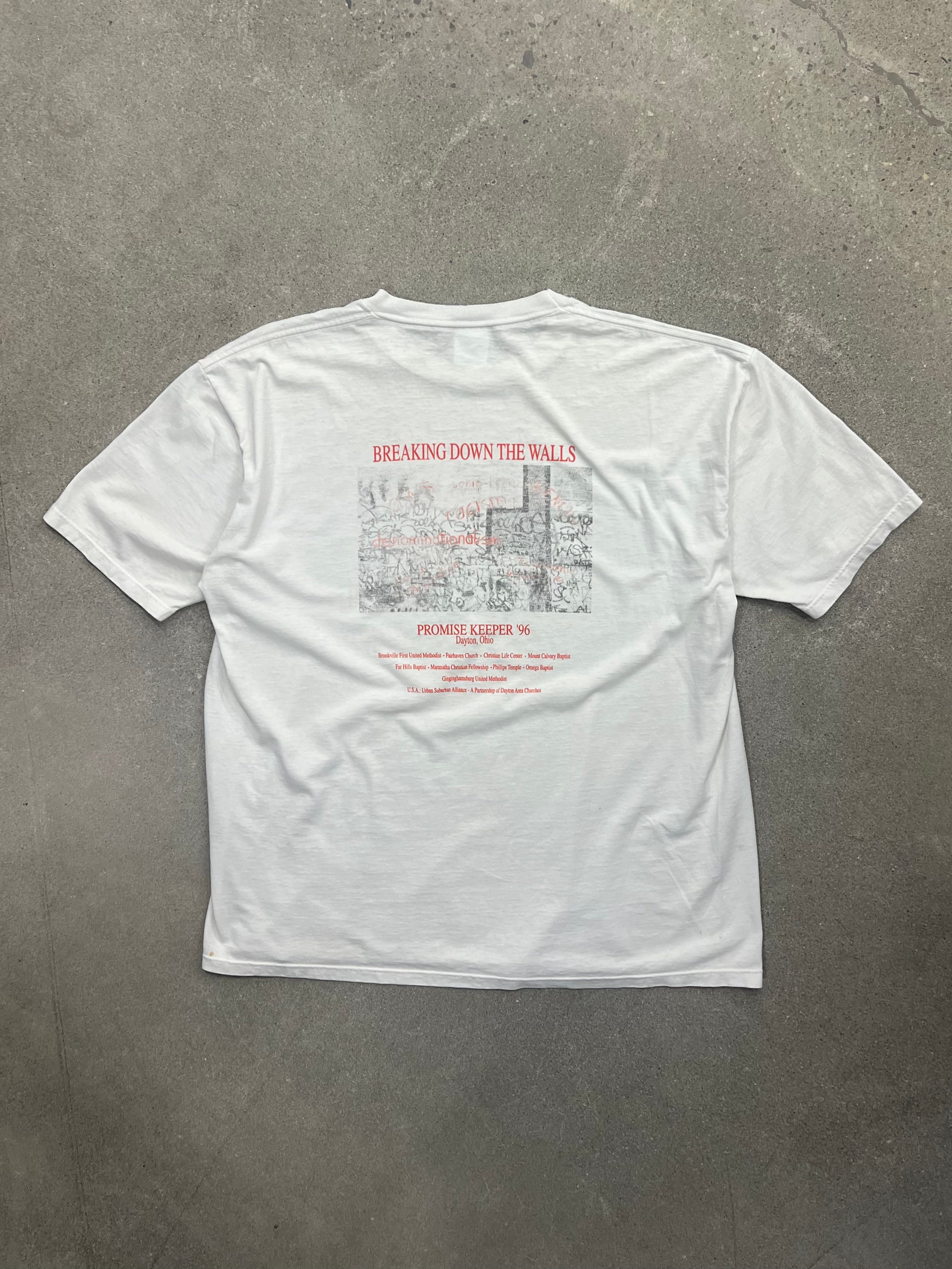 1996 Labour In Vain Jesus T-Shirt - XL