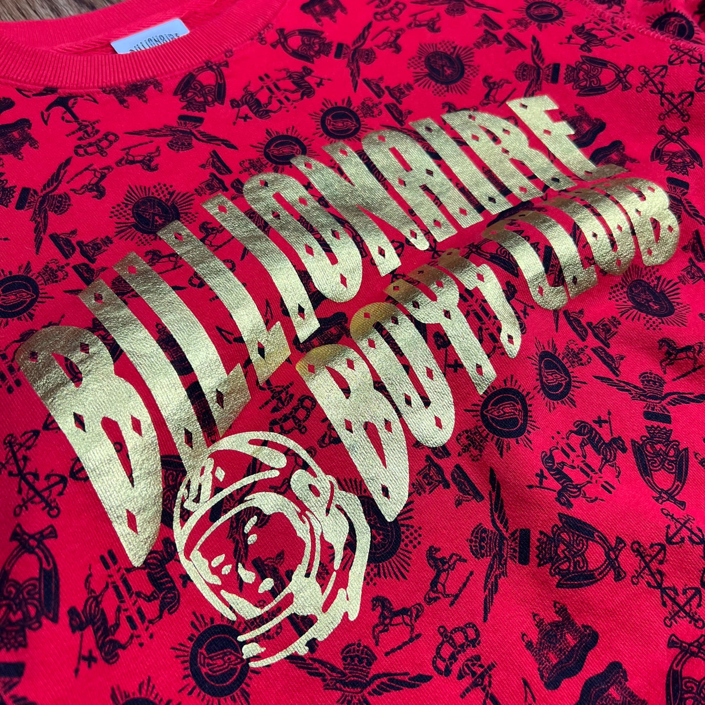 Billionaire Boys Club Red Crewneck - S