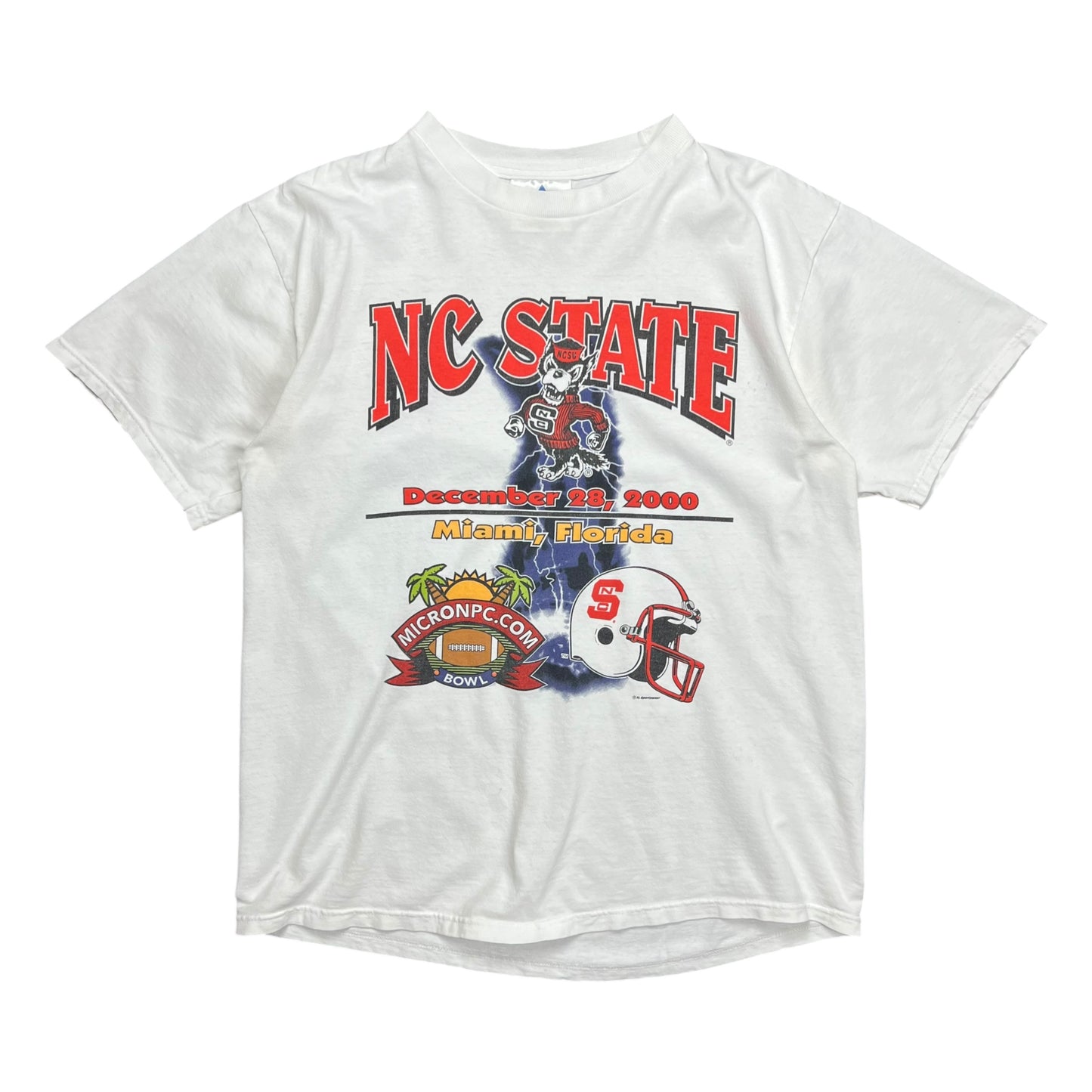 2000 NC State Football T-shirt - L