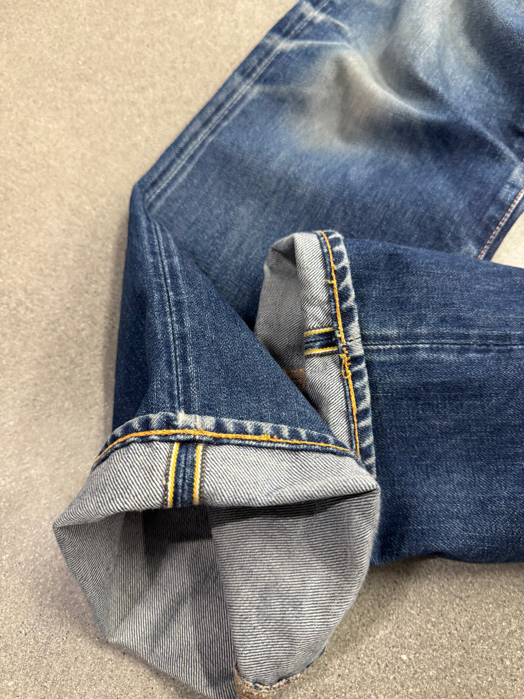 Faded Evisu Japanese Selvedge Jeans - 31”