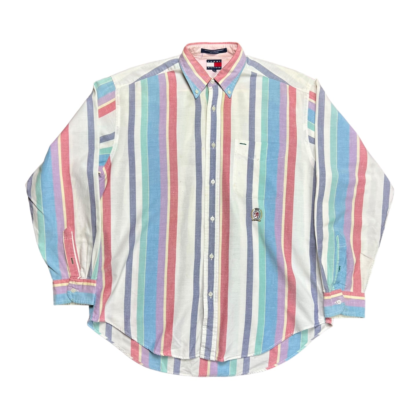 Tommy Hilfiger Striped Button-up Shirt - XL