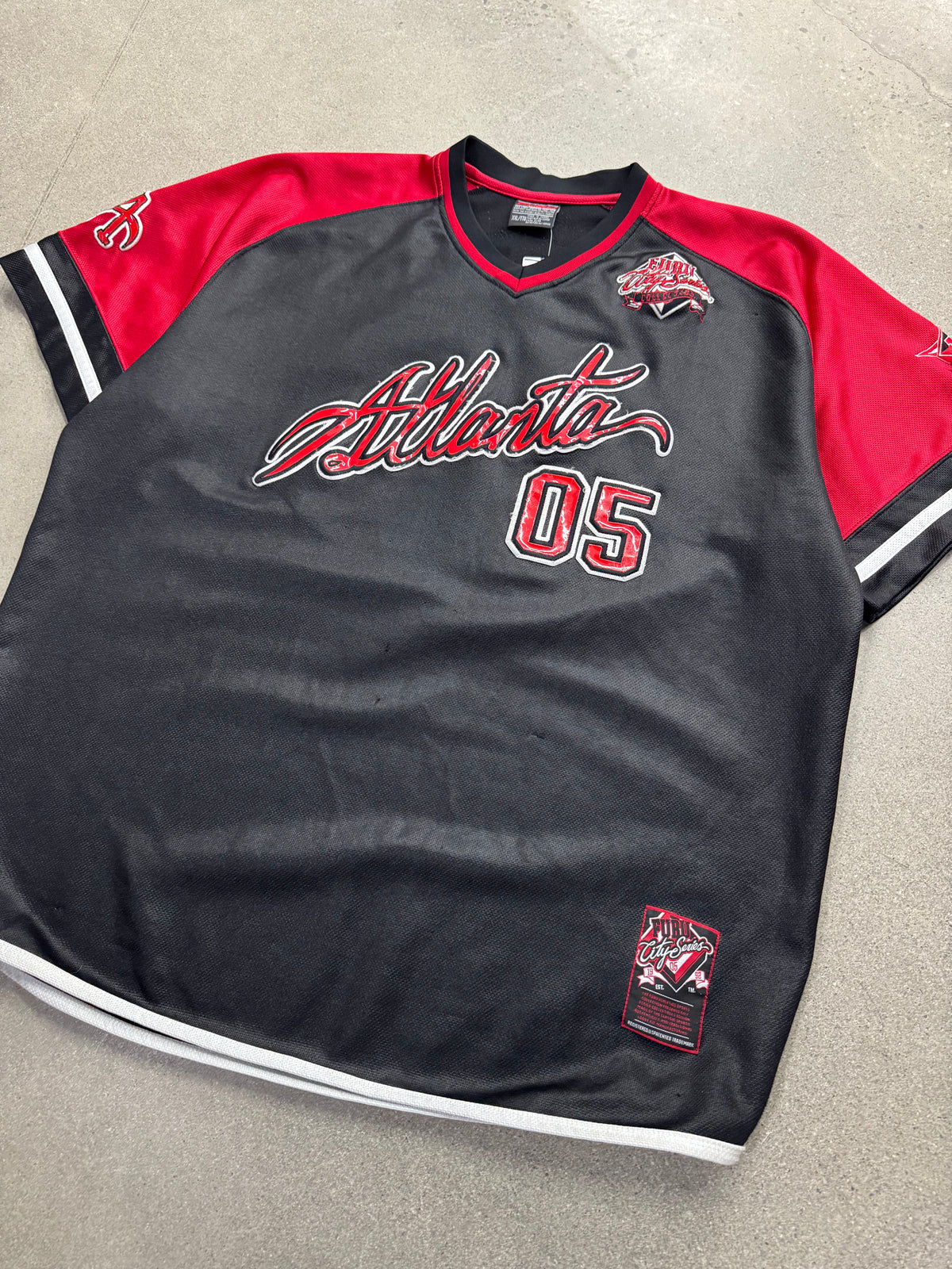 FUBU Atlanta City Series Baseball Jersey - XXL