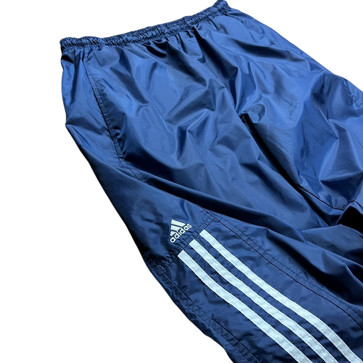 Adidas Navy Mesh Lined Track Pants - XL