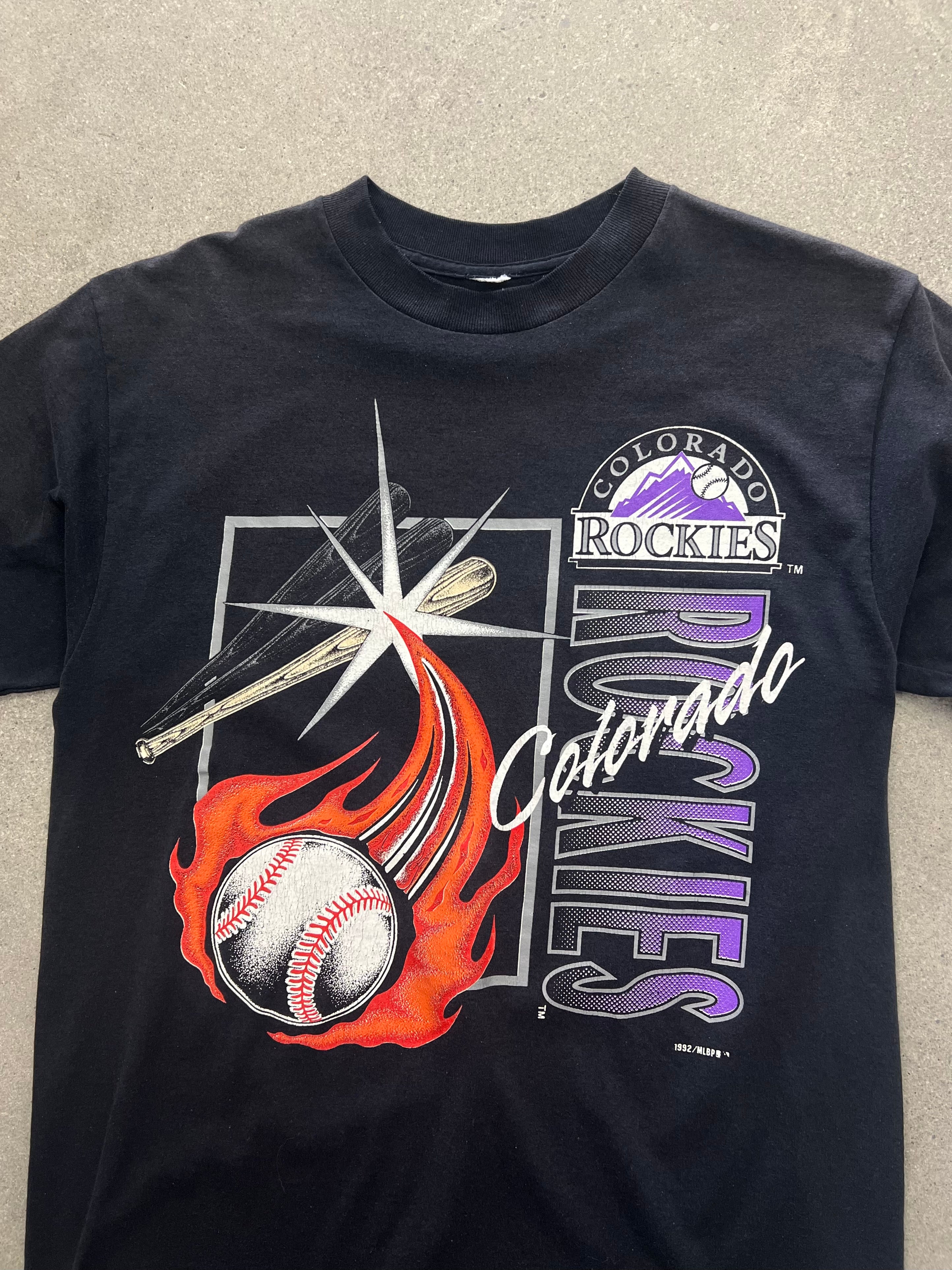 1992 Colorado Rockies MLB T-Shirt - L