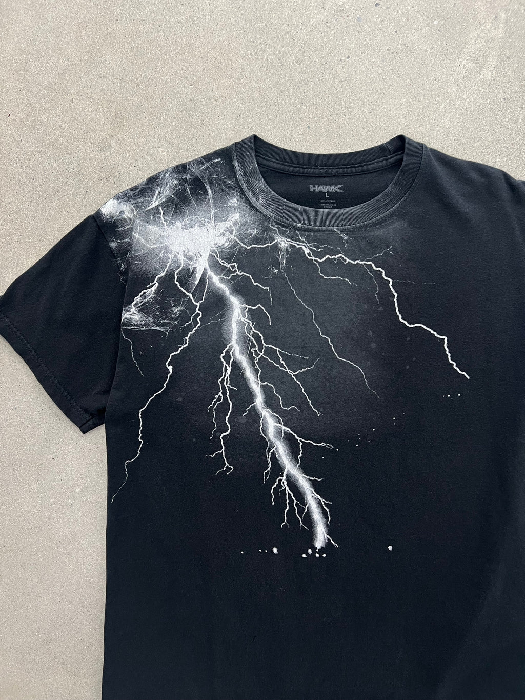 Tony Hawk Lightning Bolt Skate T-Shirt - L