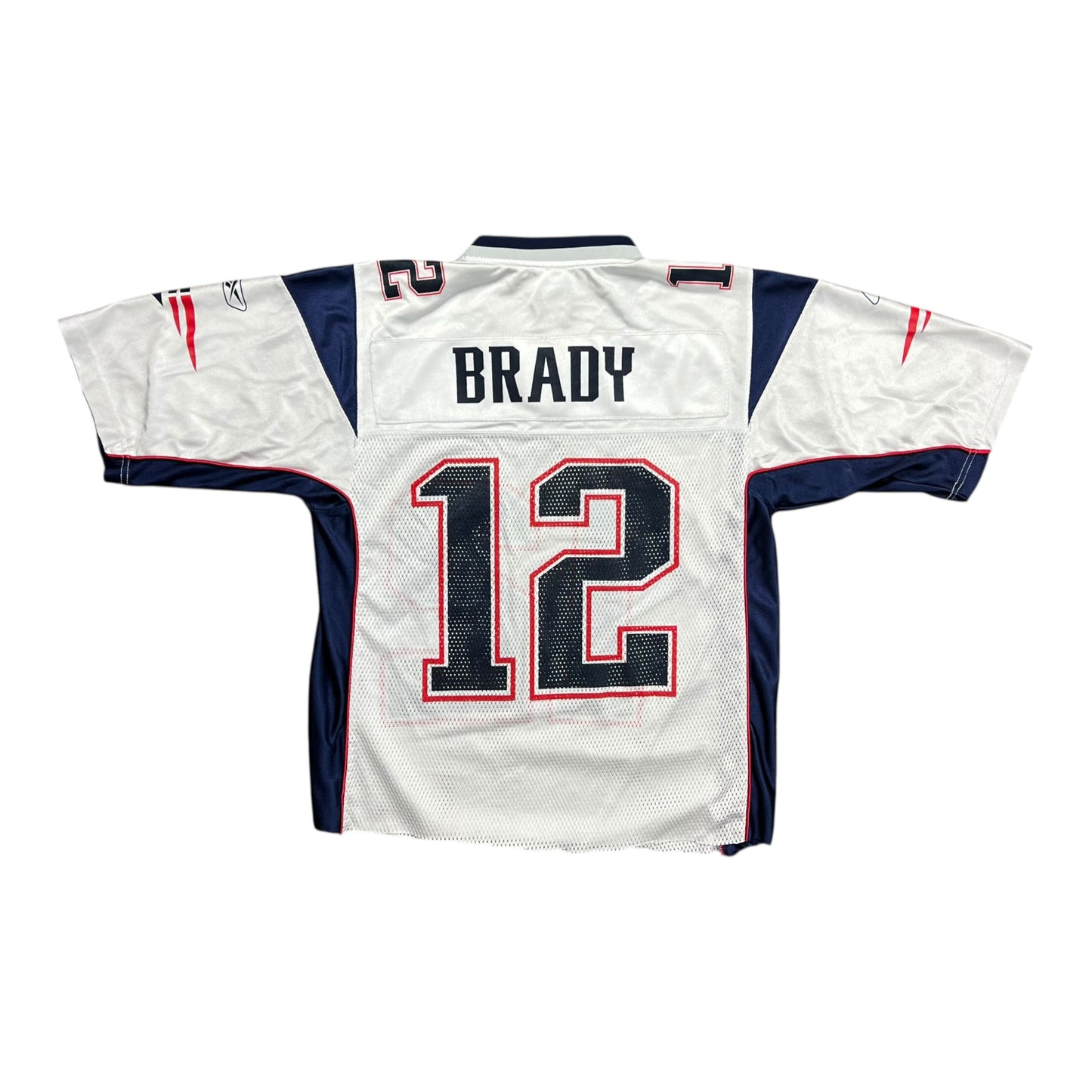 Reebok New England Patriots Cropped NFL Jersey - M