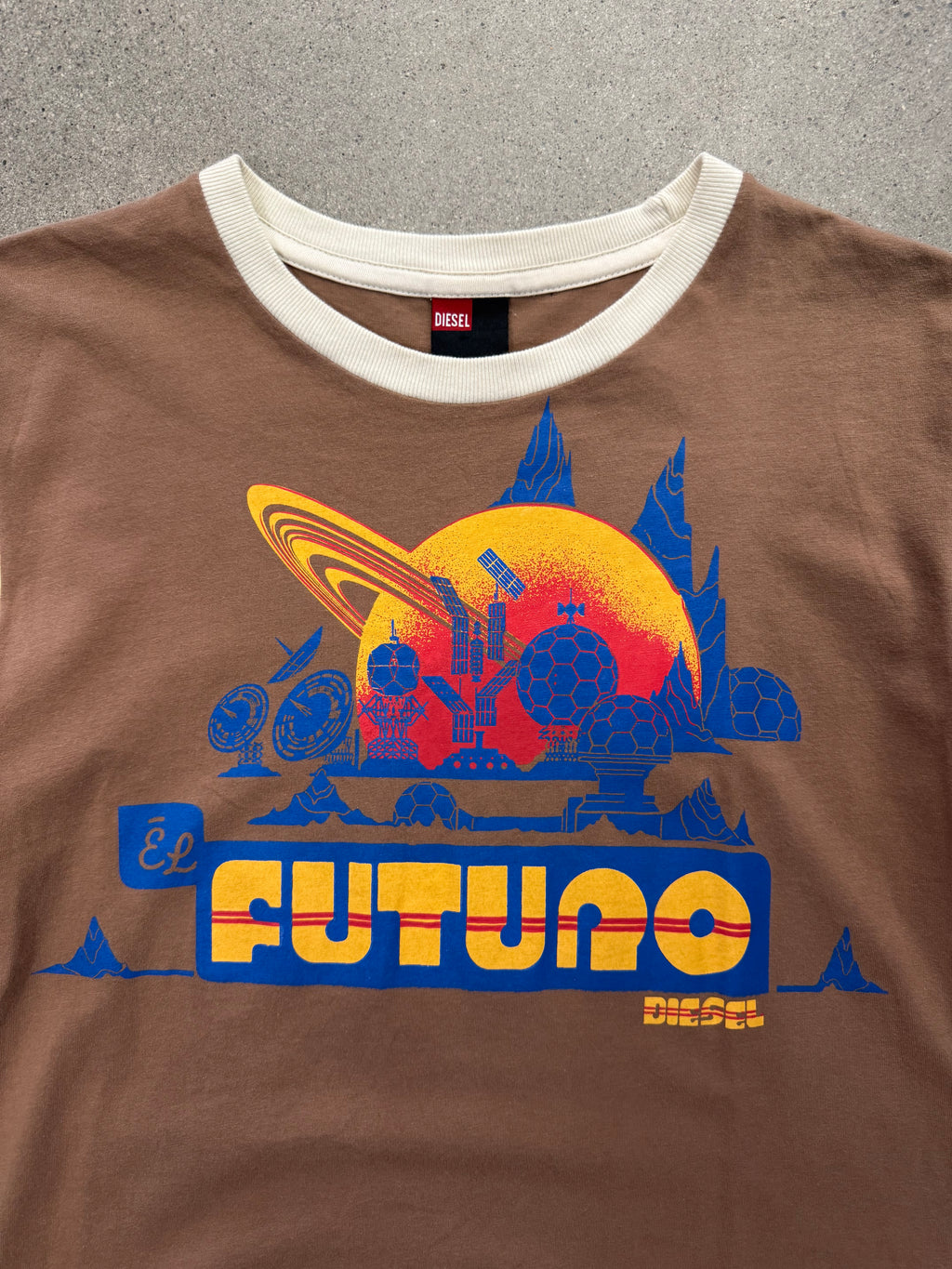 Diesel El Futuro Ringer T-Shirt - M