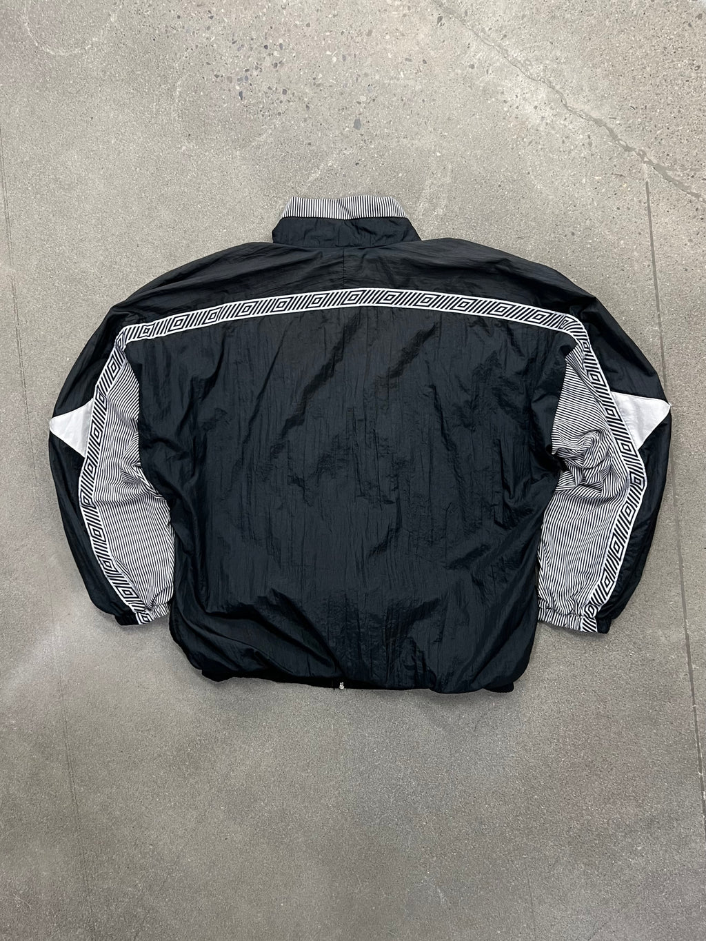 Umbro Stripe Tape Logo Track Jacket - XL
