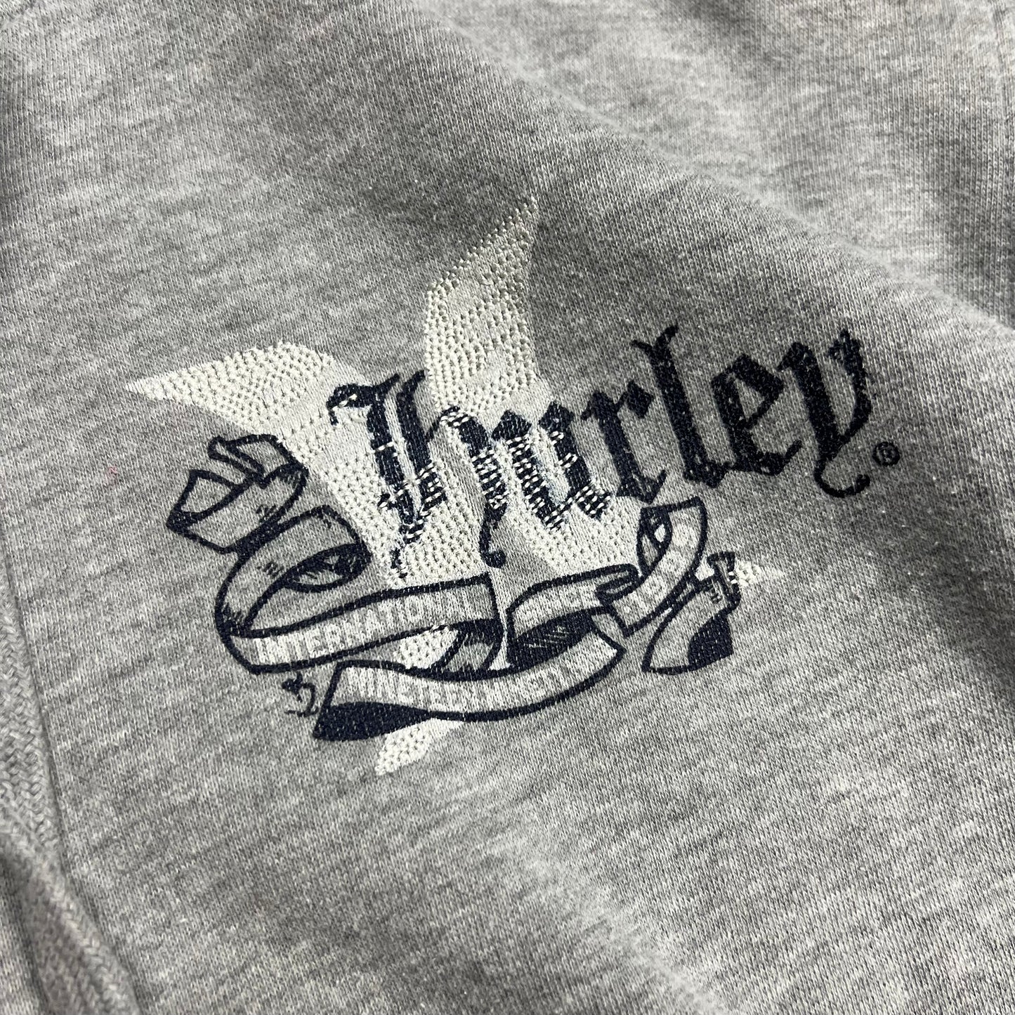 Hurley Grey Full-Zip Hoodie - XL