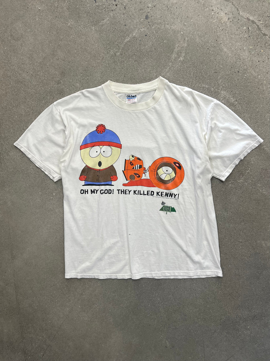 1997 South Park They Killed Kenny T-Shirt - XL