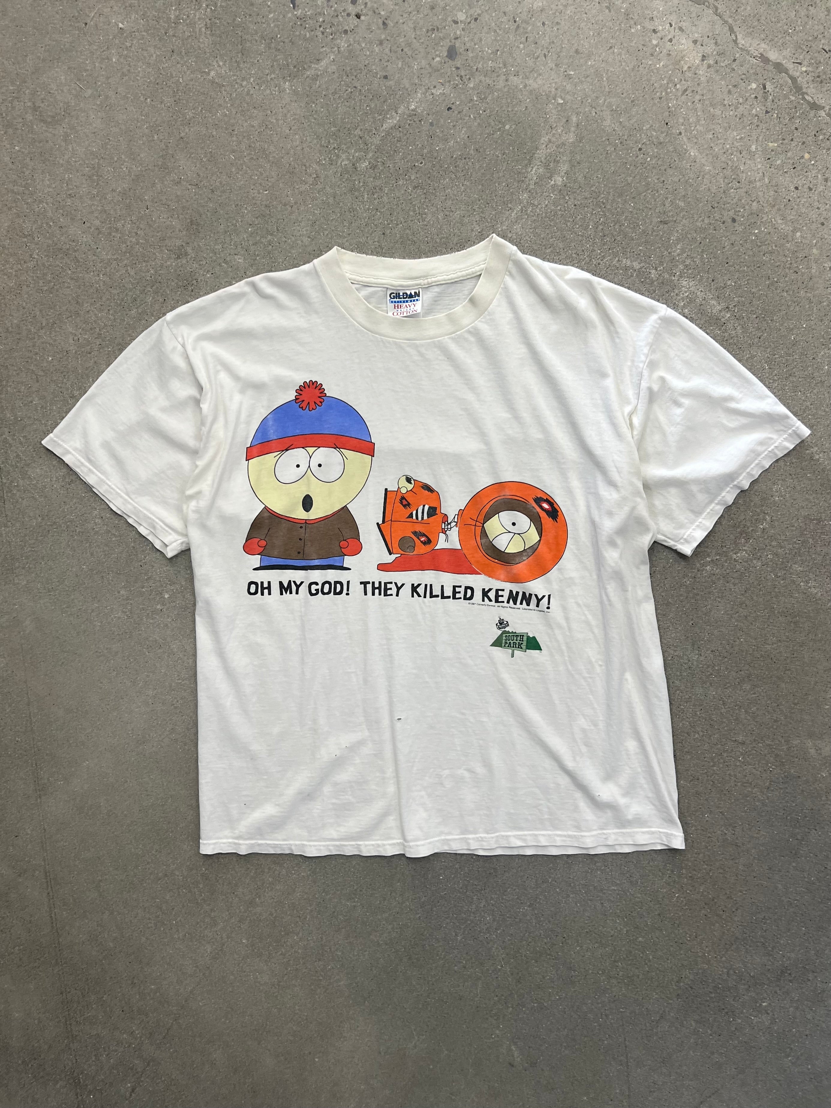 1997 South Park They Killed Kenny T-Shirt - XL