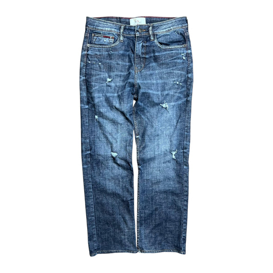 Tommy Hilfiger x Lewis Hamilton Faded & Distressed Looney Tunes Jeans - 32"